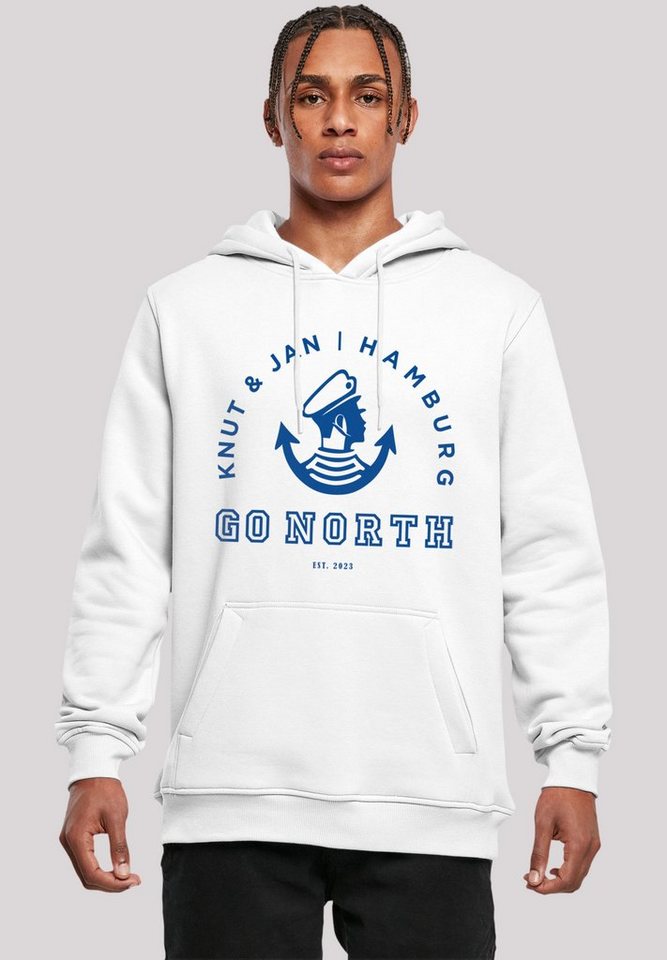 F4NT4STIC Kapuzenpullover Go North Logo Print günstig online kaufen