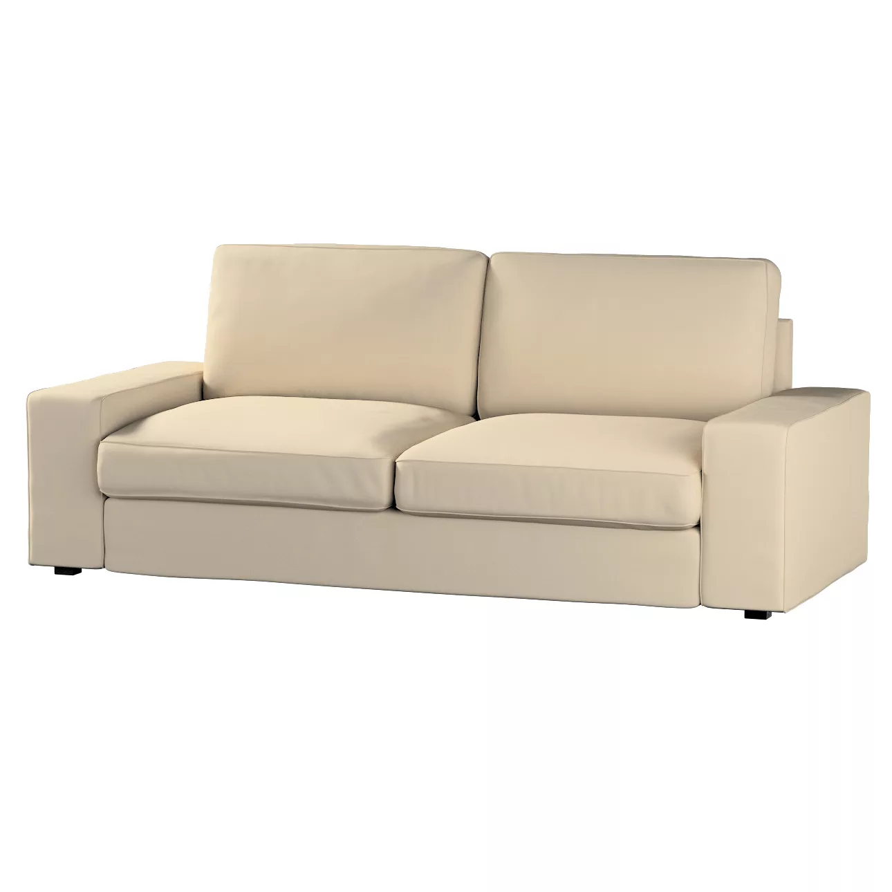 Bezug für Kivik 3-er Bettsofa, caffe latte, Kivik 3-er Bettsofabezug, Cotto günstig online kaufen