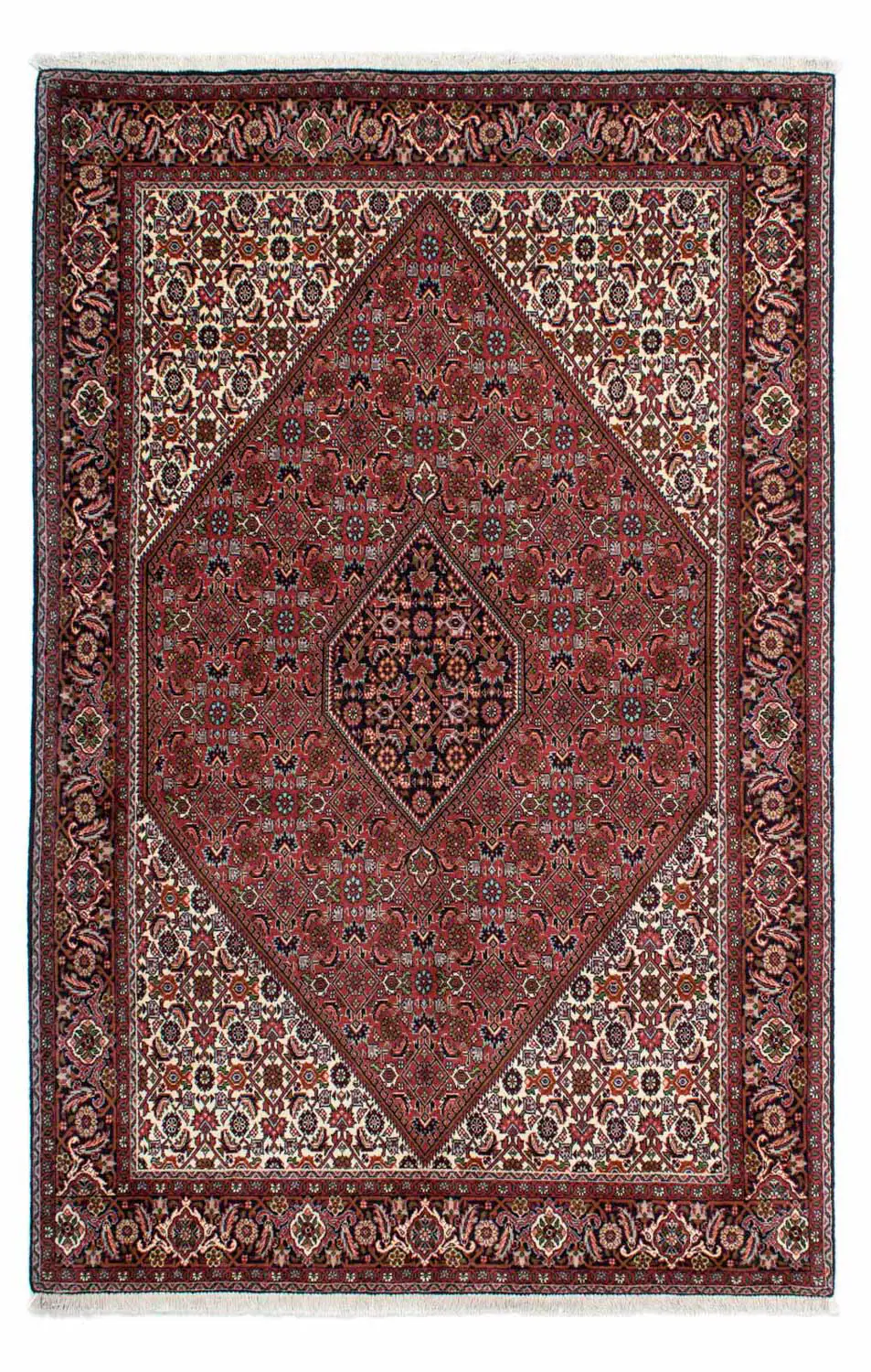 morgenland Wollteppich »Bidjar - Zanjan Medaillon Rosso 218 x 142 cm«, rech günstig online kaufen