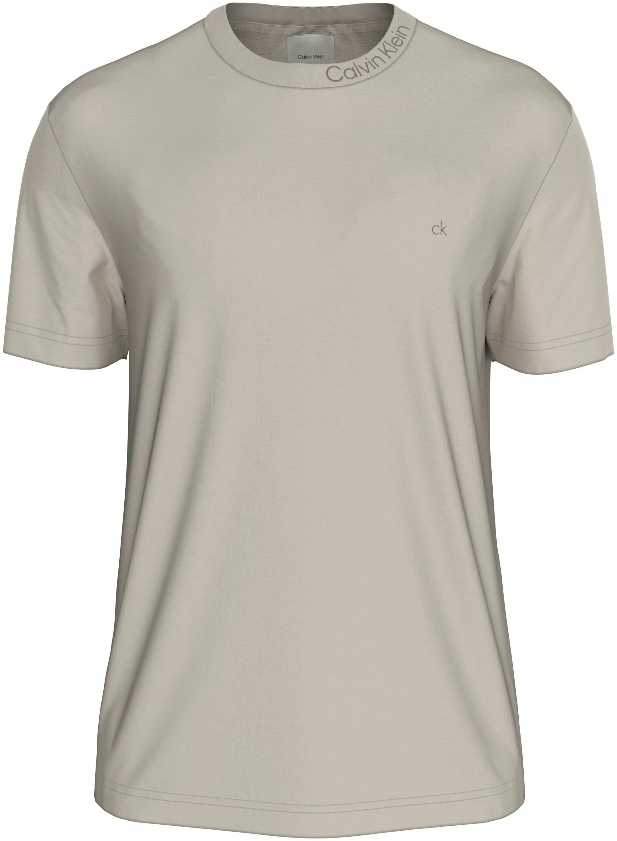 Calvin Klein T-Shirt NECK LOGO T-SHIRT mit Logoprägung günstig online kaufen