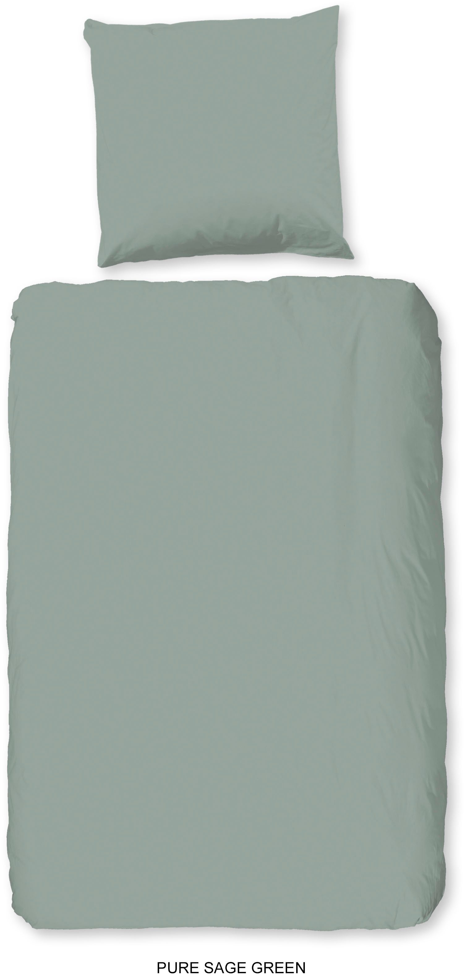 PURE luxury collection Bettwäsche »Pure uni«, Mikrofaser, Pflegeleicht, Wei günstig online kaufen