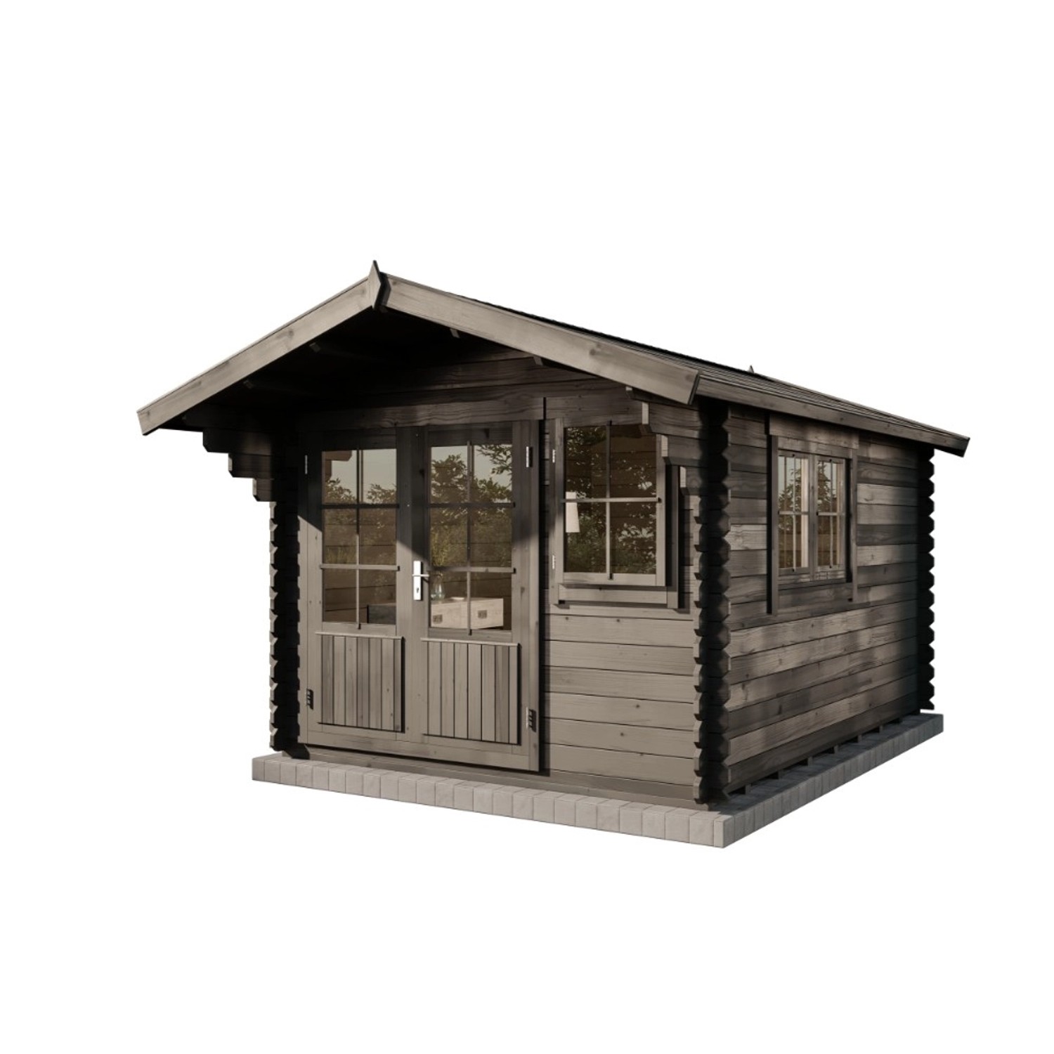 Alpholz Gartenhaus Holz Set - Gabriel-34 günstig online kaufen