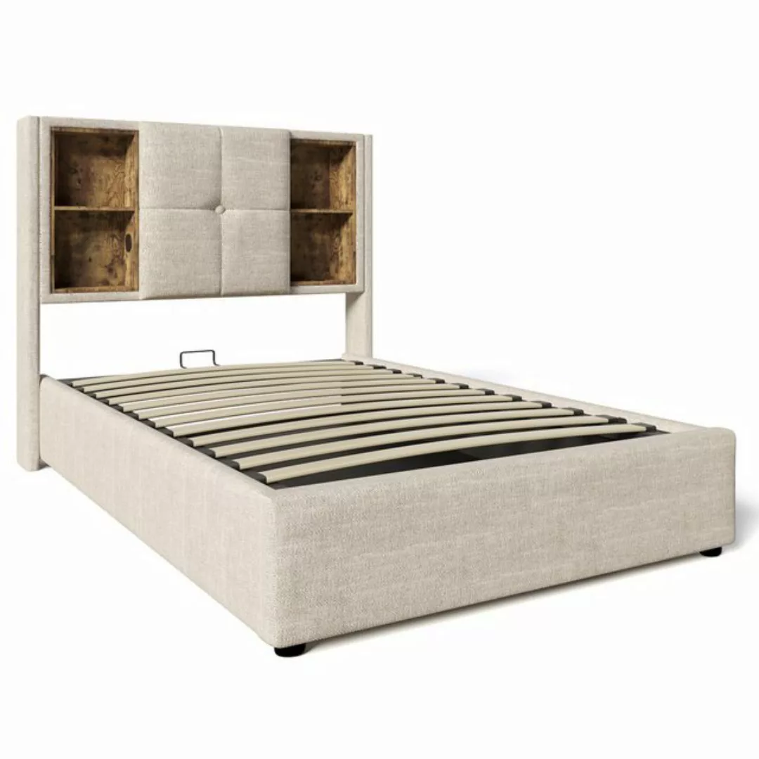 Gotagee Einzelbett Jugendbett Polsterbett Multifunktionsbett flaches Bett 9 günstig online kaufen