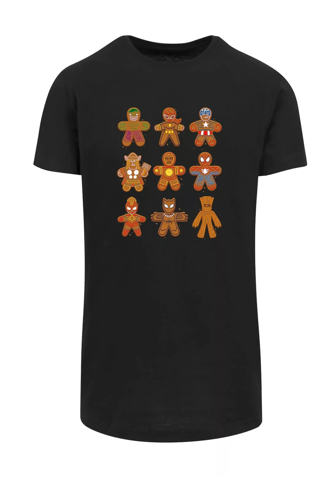 F4NT4STIC T-Shirt "Marvel Universe Christmas Lebkuchen Avengers", Print günstig online kaufen