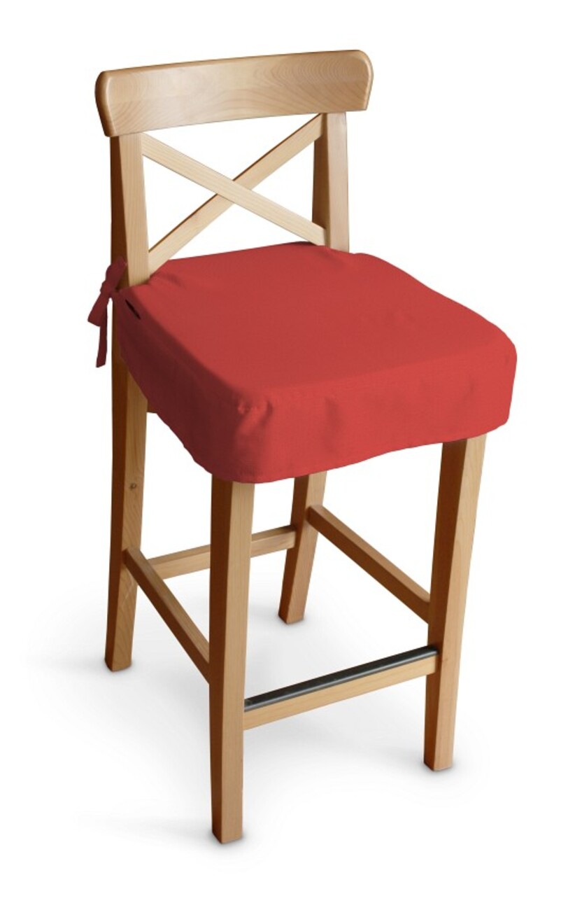 Sitzkissen für Barhocker Ingolf, rot, Barstuhl  Ingolf, Loneta (133-43) günstig online kaufen
