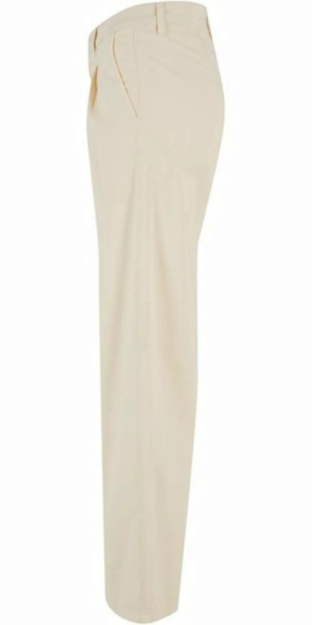 URBAN CLASSICS Stoffhose Ladies Organic Pleated Cotton Pants günstig online kaufen