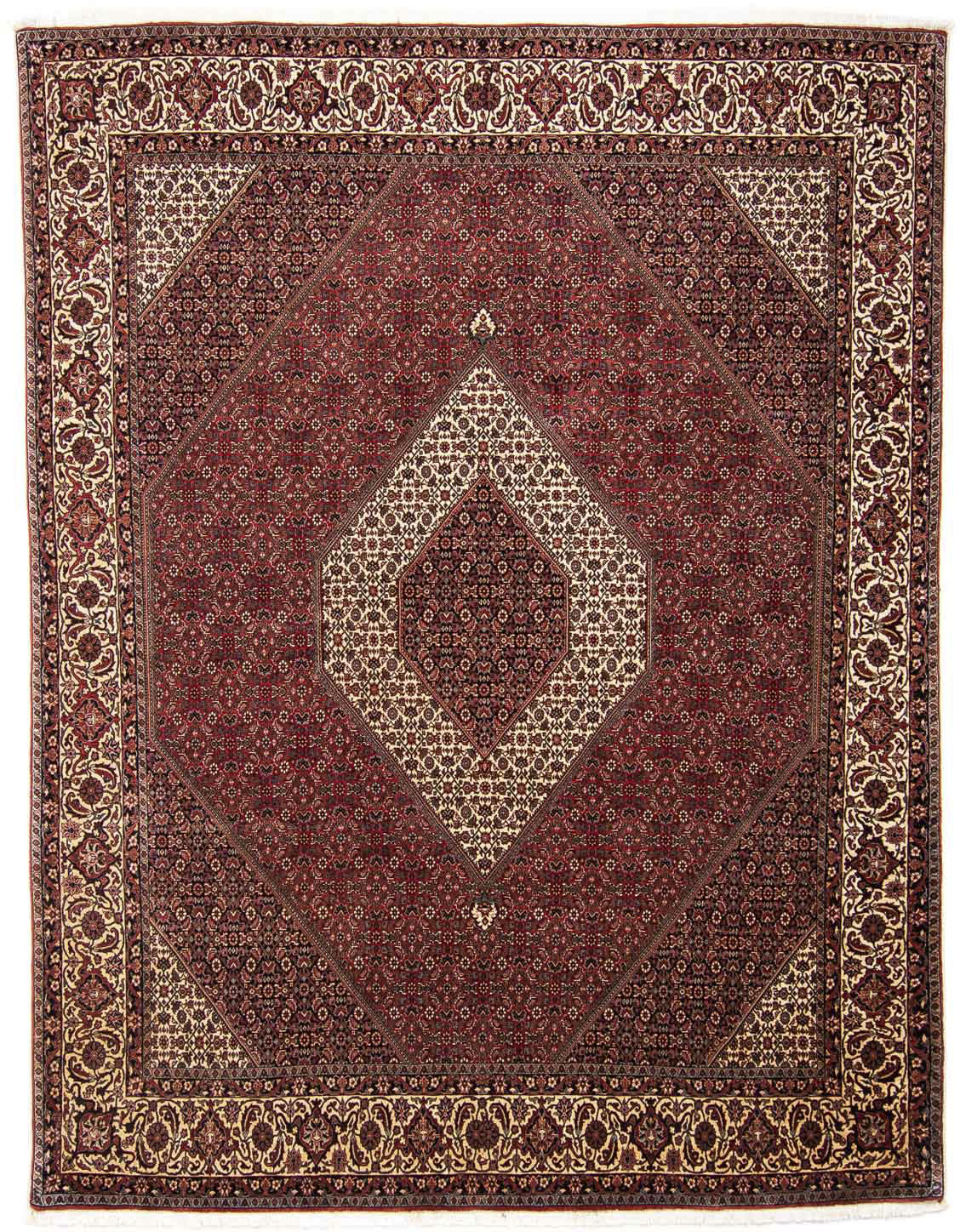 morgenland Orientteppich »Perser - Bidjar - 304 x 251 cm - dunkelrot«, rech günstig online kaufen