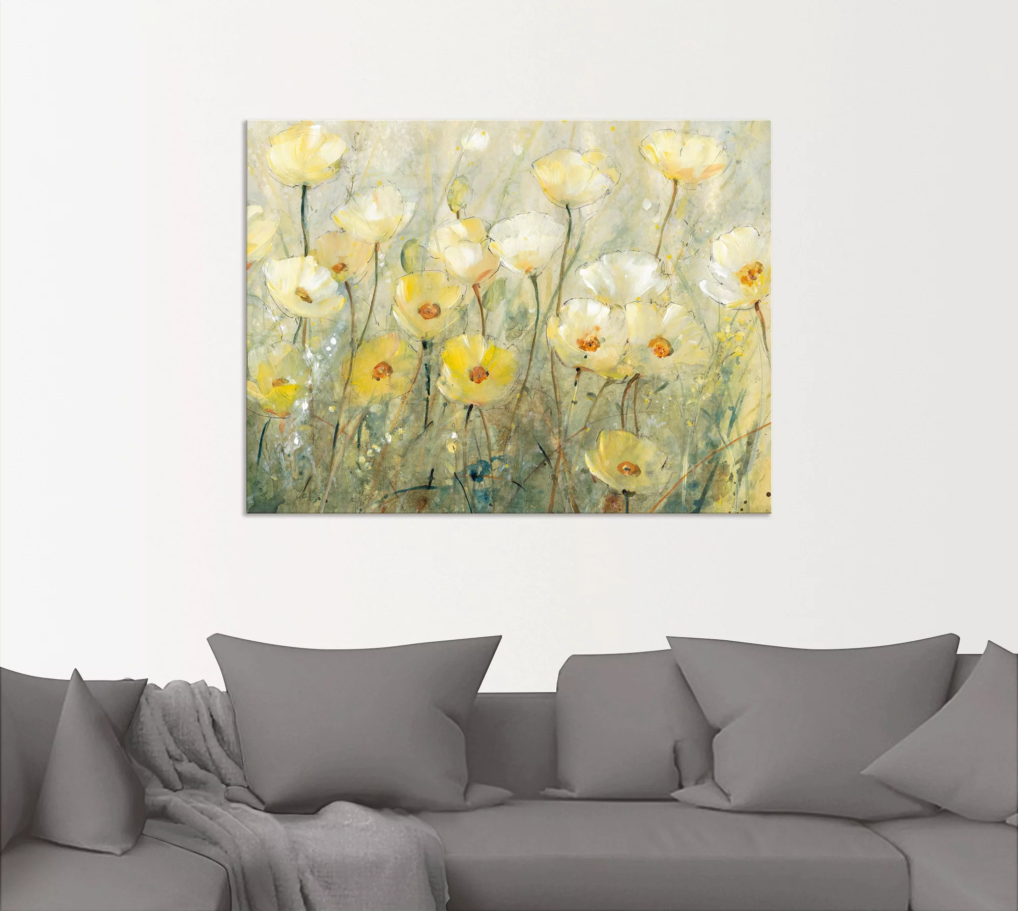 Artland Wandbild »Sommer in voller Blüte II«, Blumenwiese, (1 St.), als Alu günstig online kaufen