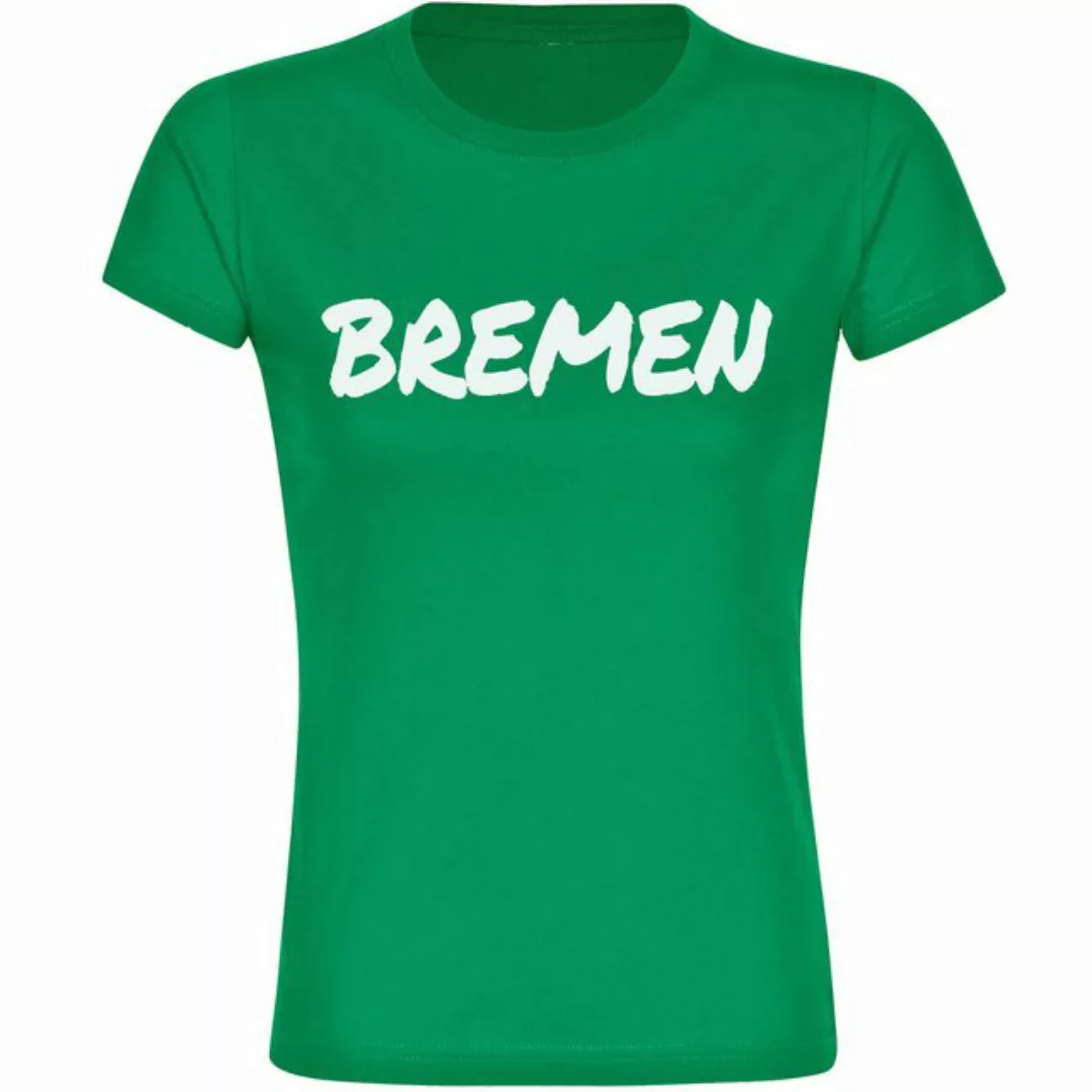 multifanshop T-Shirt Damen Bremen - Textmarker - Frauen günstig online kaufen