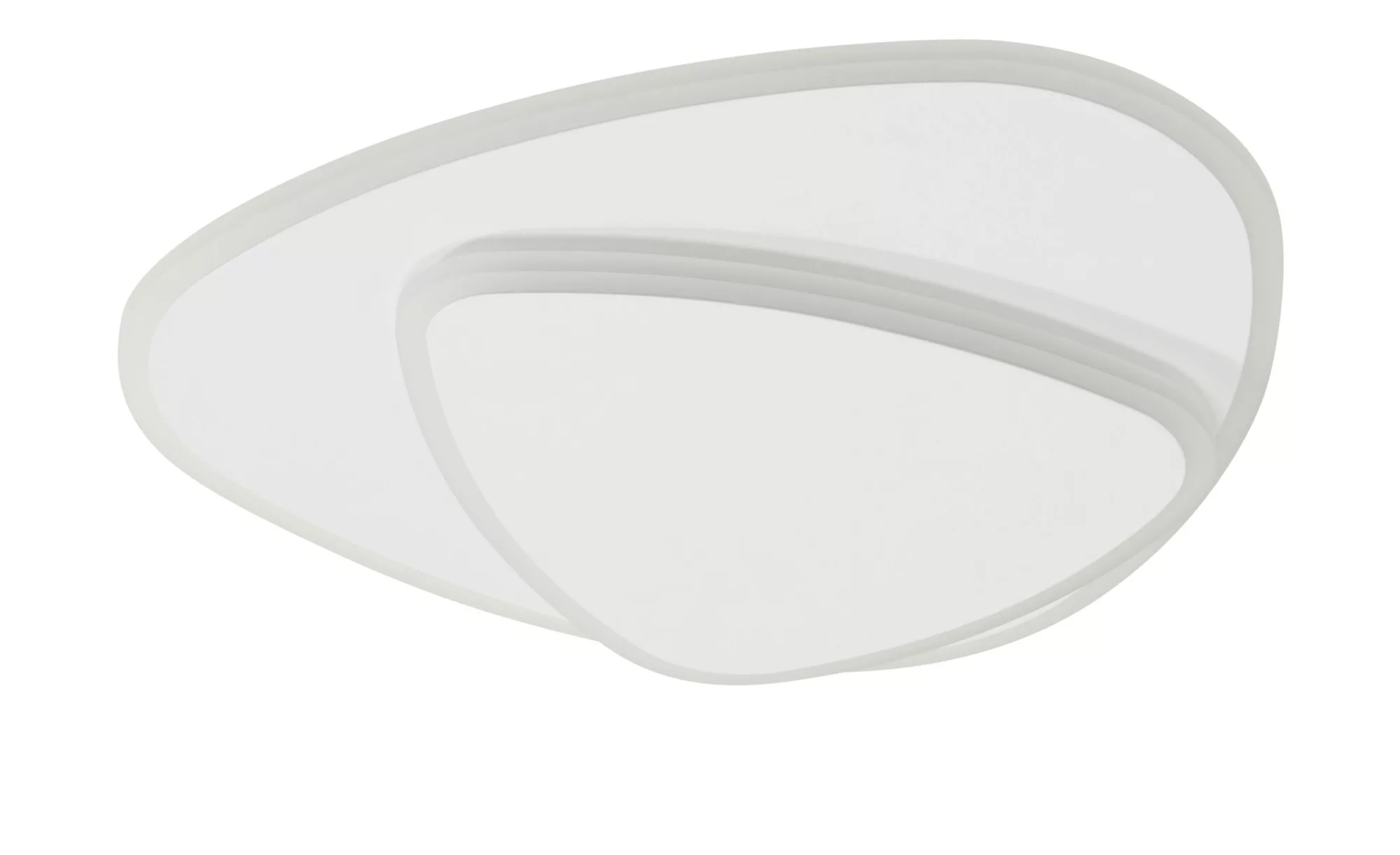 KHG LED Deckenleuchte 1-flammig - weiß - 38 cm - 5,5 cm - 33 cm - Sconto günstig online kaufen