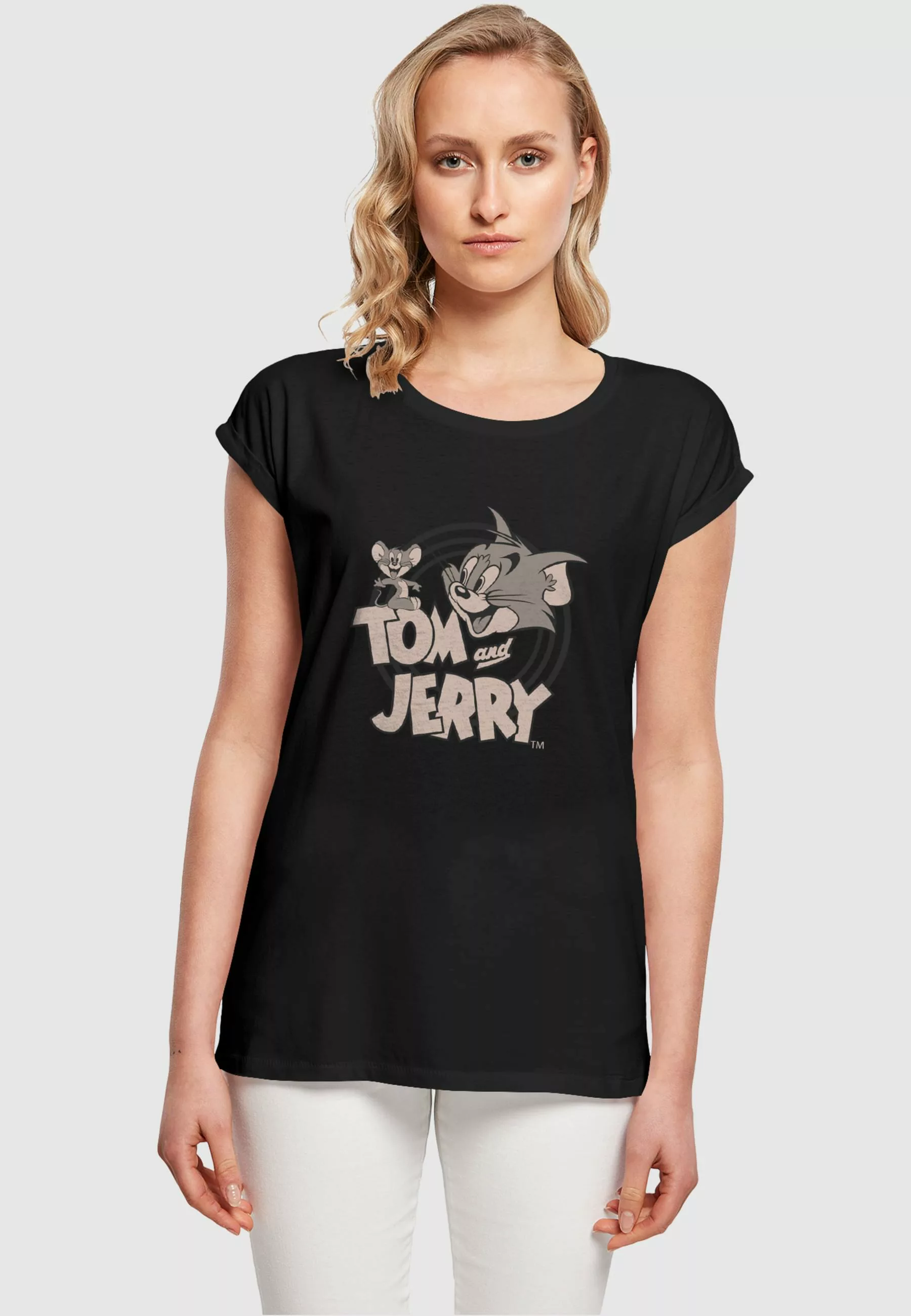 ABSOLUTE CULT T-Shirt "ABSOLUTE CULT Damen Ladies Tom and Jerry - Circle T- günstig online kaufen