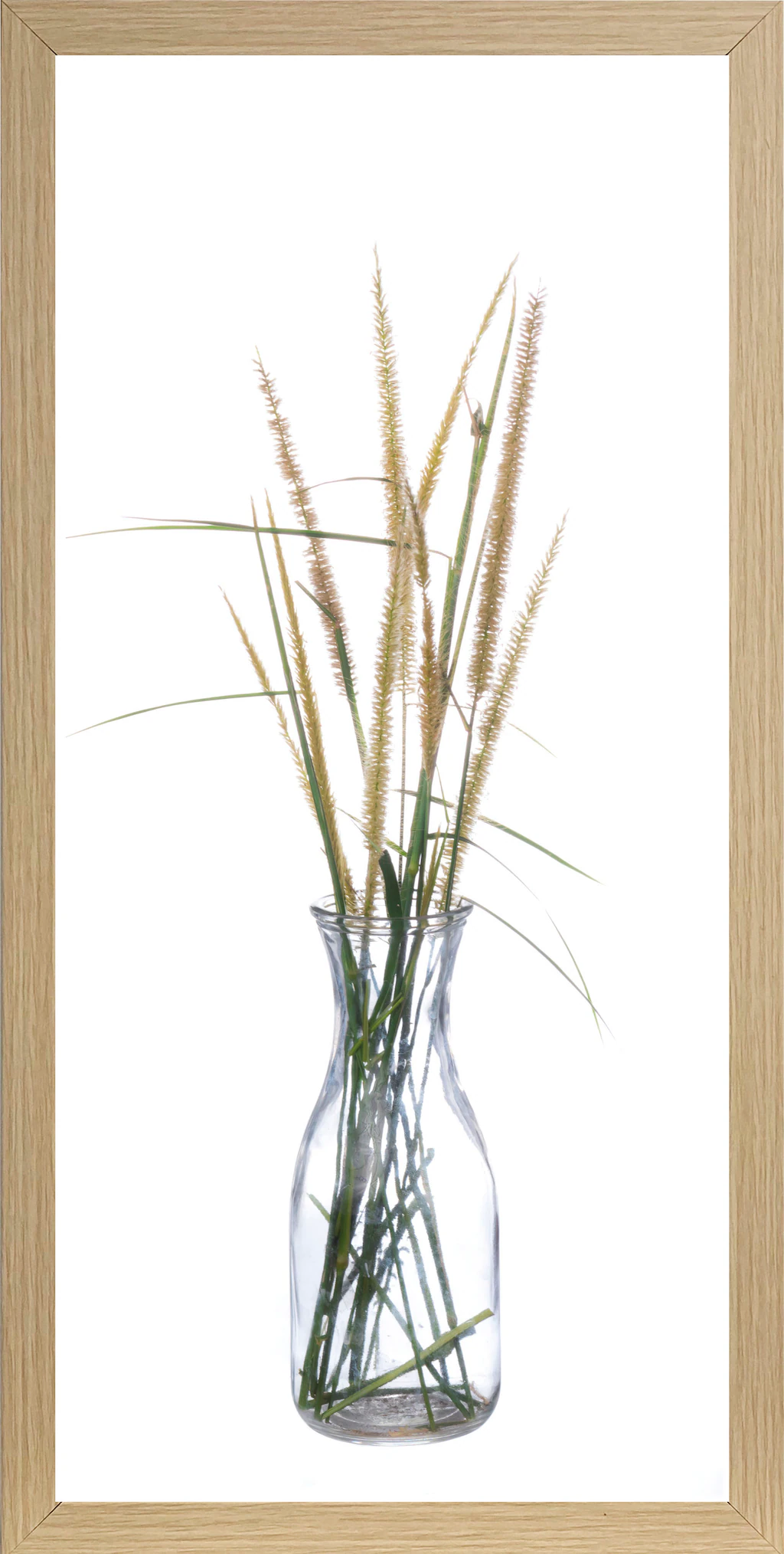 Bönninghoff Bild mit Rahmen "Gräser", Gräser, (1 St.), BxH: 23x49 cm günstig online kaufen