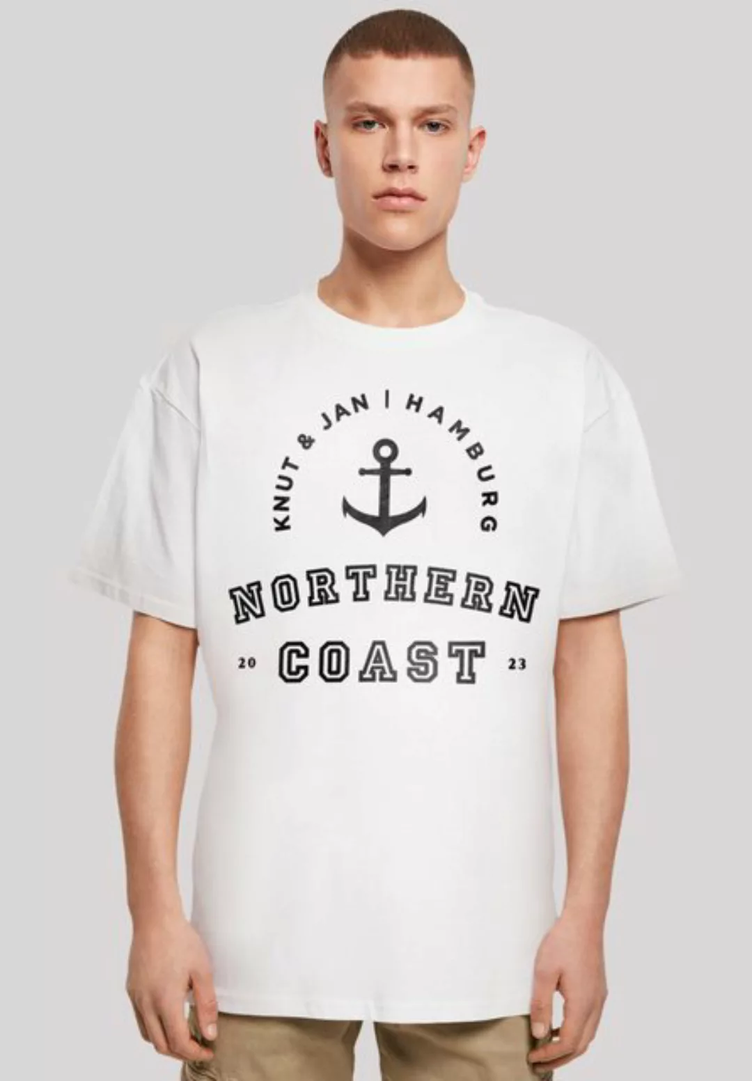 F4NT4STIC T-Shirt "Northern Coast Nordsee Knut & Jan Hamburg", Print günstig online kaufen