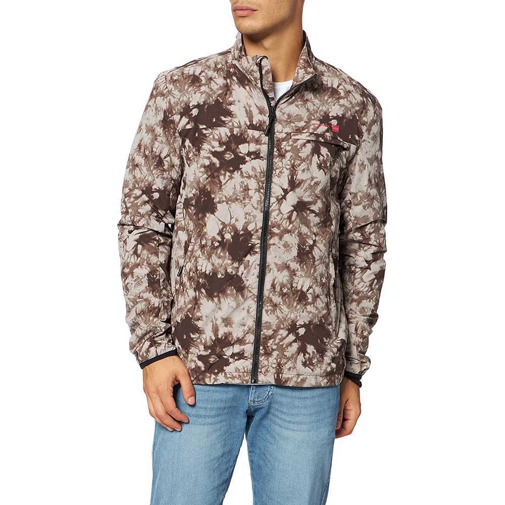 Superdry Train Unisex Woven Jacke M Grey Tie Dye günstig online kaufen