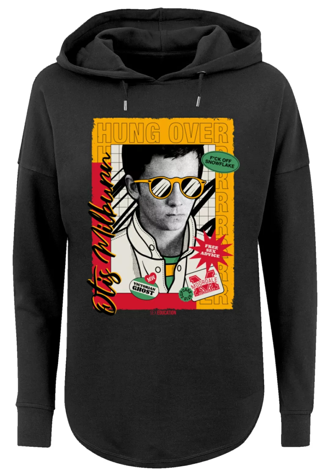 F4NT4STIC Kapuzenpullover "Sex Education Otis Hung Over Collage", Premium Q günstig online kaufen