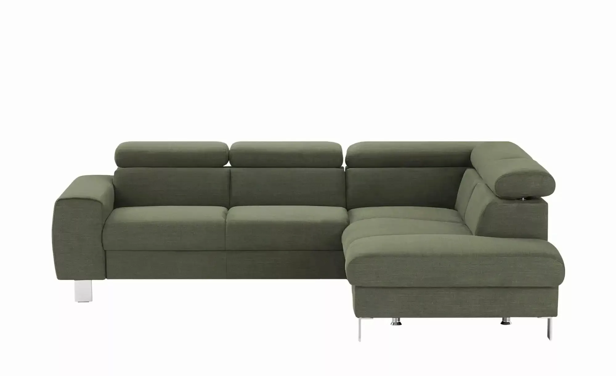 uno Ecksofa  Los Angeles ¦ grün ¦ Maße (cm): B: 249 H: 72 T: 207 Polstermöb günstig online kaufen