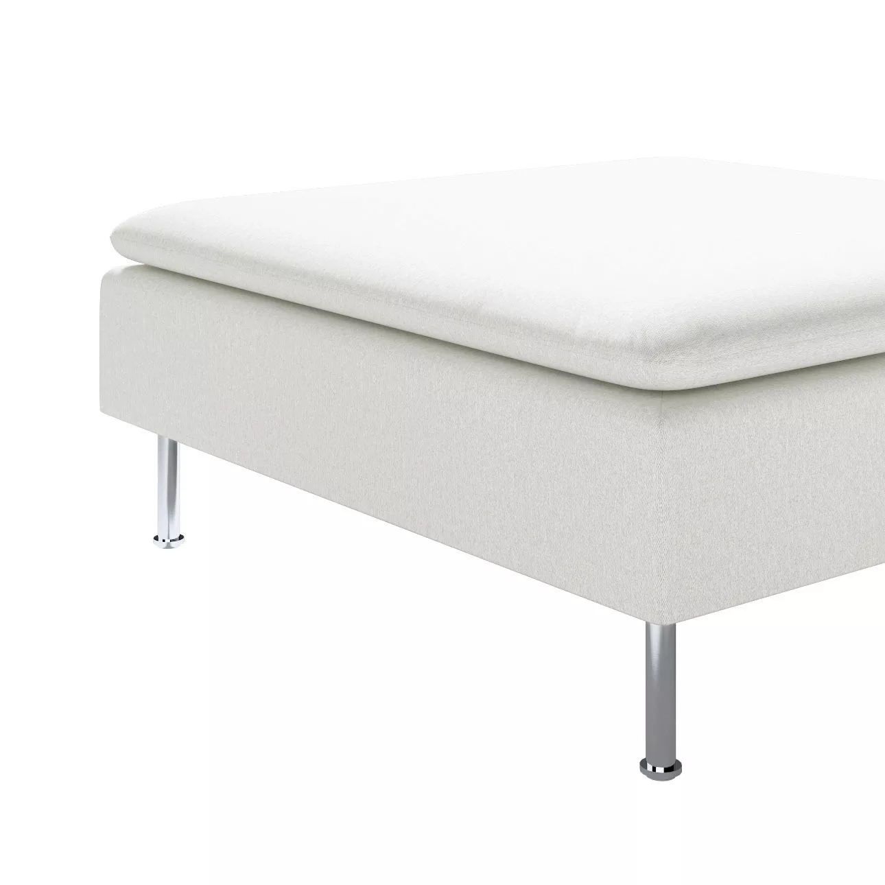 Bezug für Söderhamn Fußhocker, creme, 93 x 93 x 40, Amsterdam (704-53) günstig online kaufen