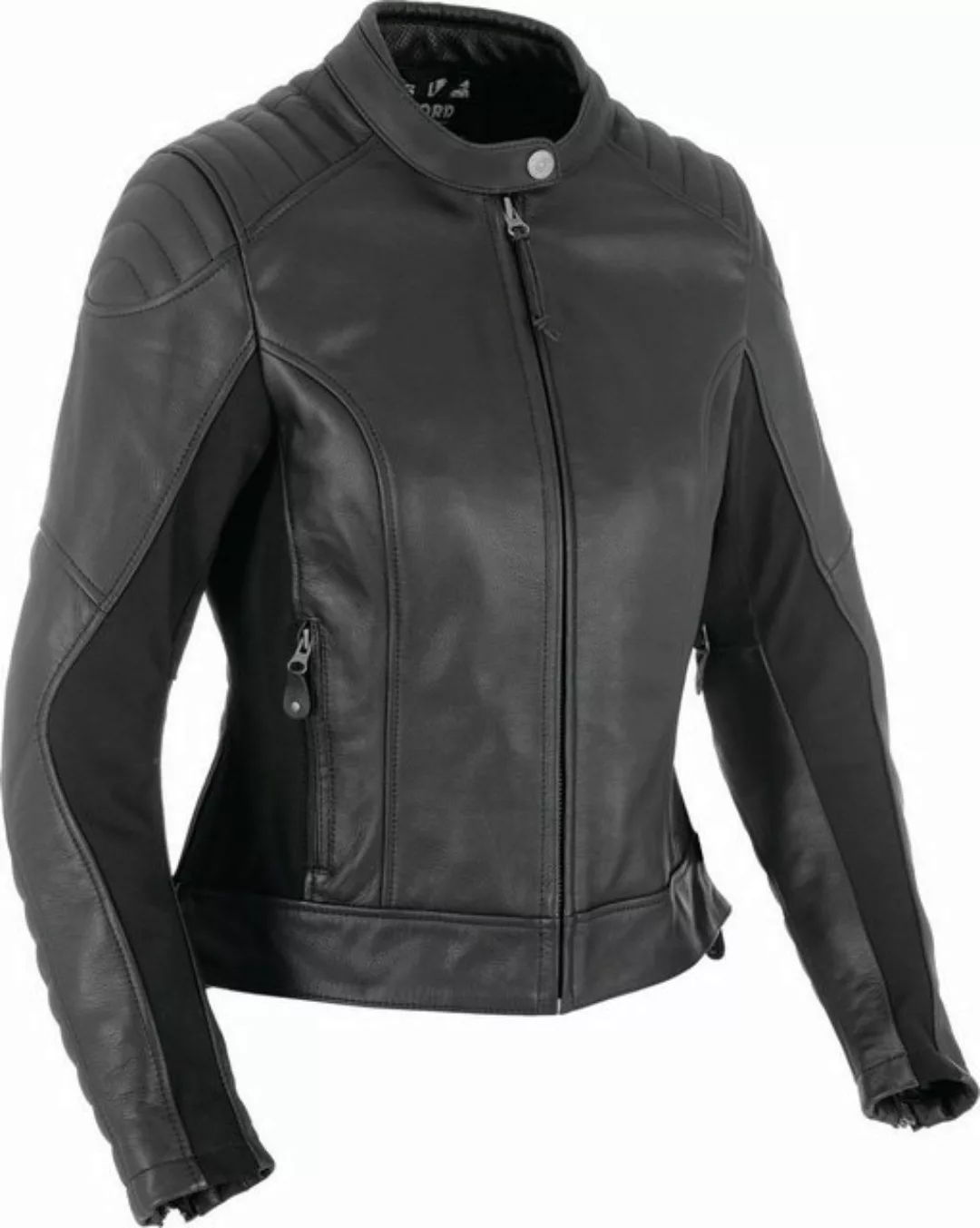 OXFORD Motorradjacke Beckley Damen Motorrad Lederjacke günstig online kaufen