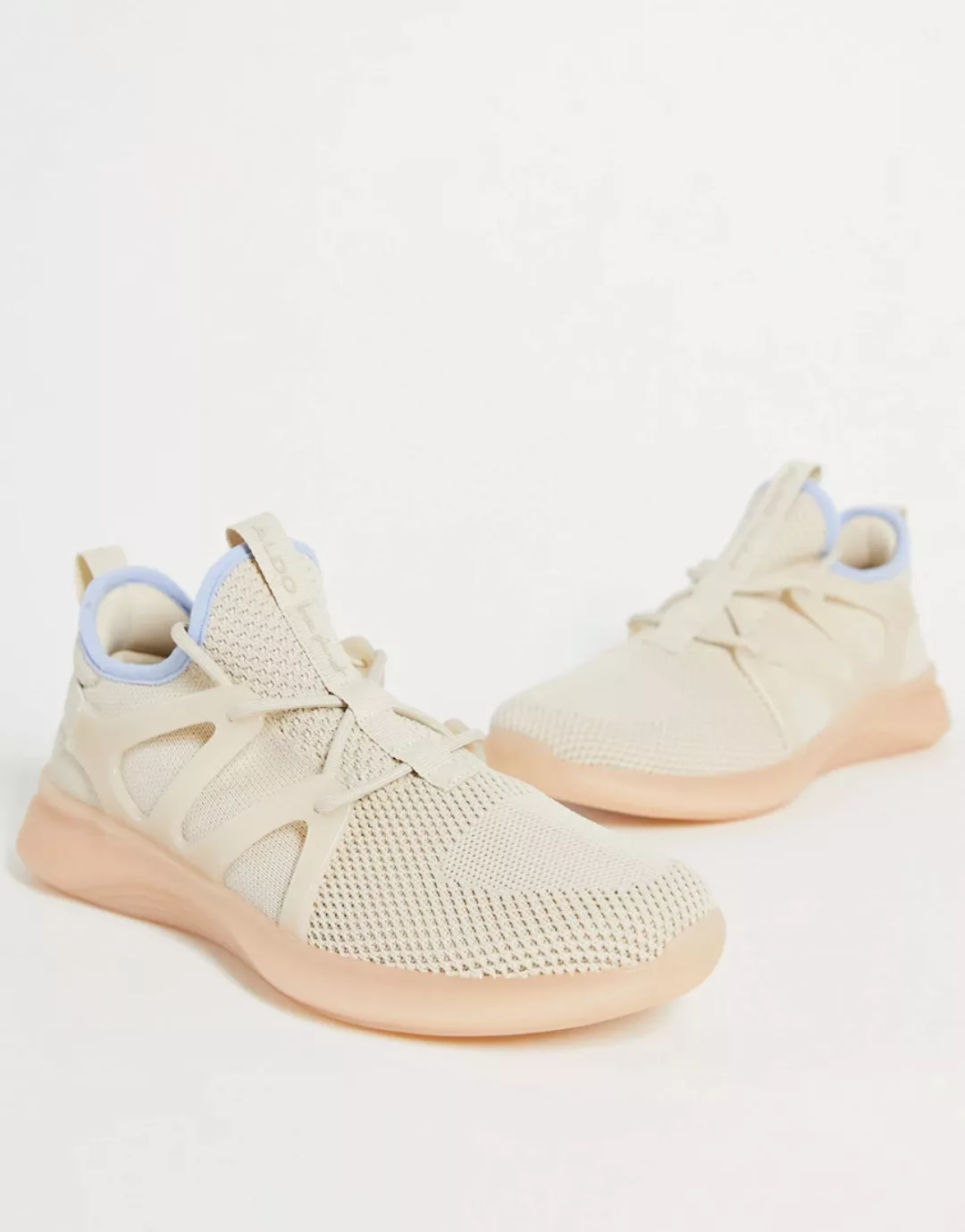 ALDO – Love Planet Ripplefront – Strick-Sneaker aus recyceltem Funktionsmat günstig online kaufen