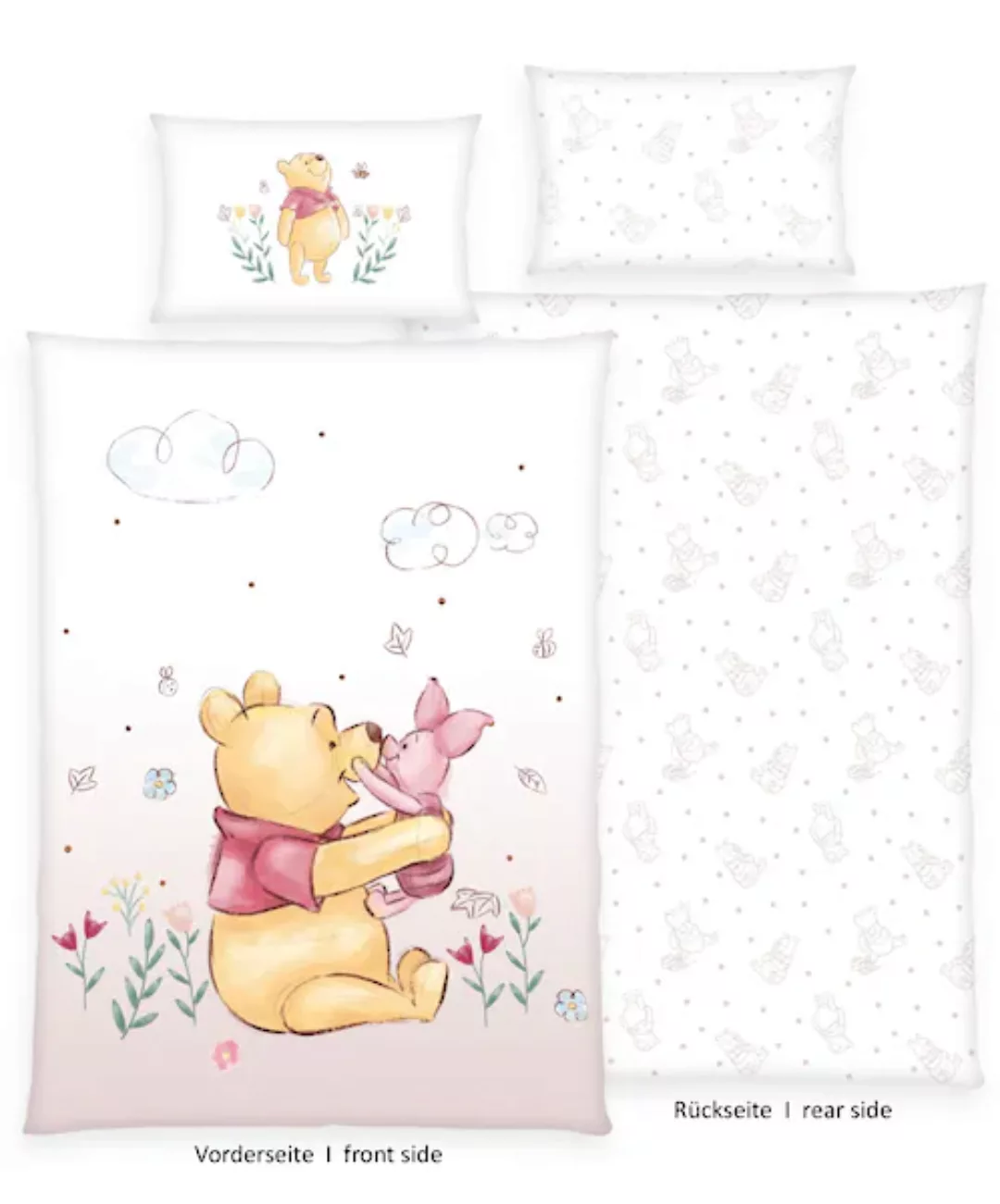 Disney Babybettwäsche »Winnie Pooh«, Wendebettwäsche günstig online kaufen