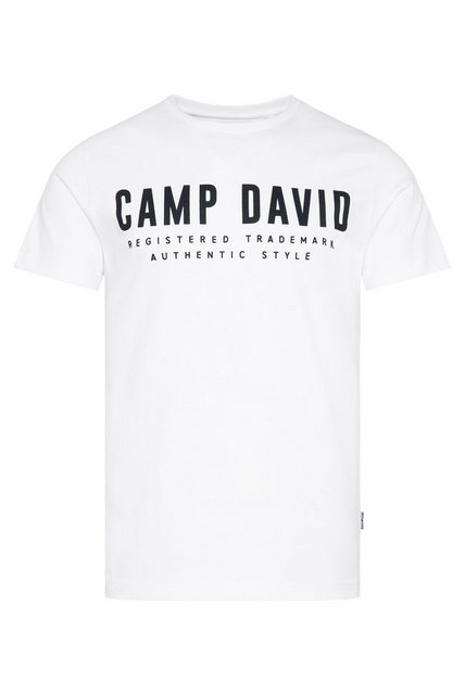 CAMP DAVID Rundhalsshirt, mit Baumwolle günstig online kaufen