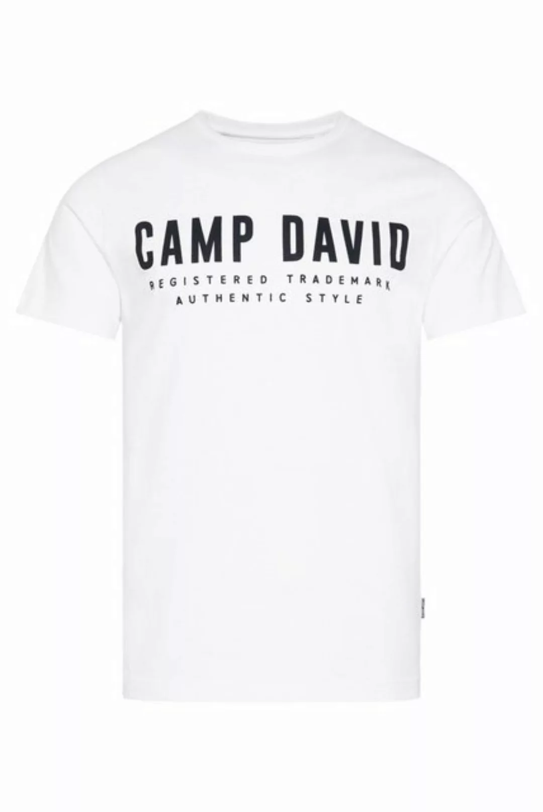 CAMP DAVID Rundhalsshirt mit Baumwolle günstig online kaufen