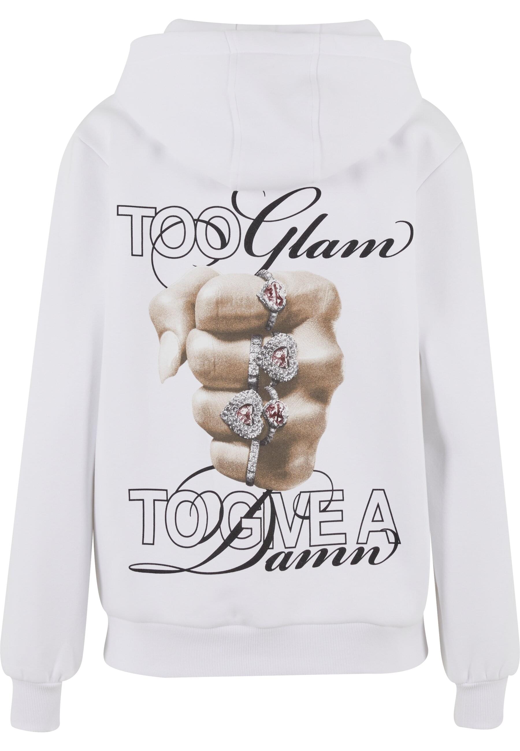 Miss Tee Kapuzenpullover "Miss Tee Give A Damn Ladies Fluffy Hoody", (1 tlg günstig online kaufen