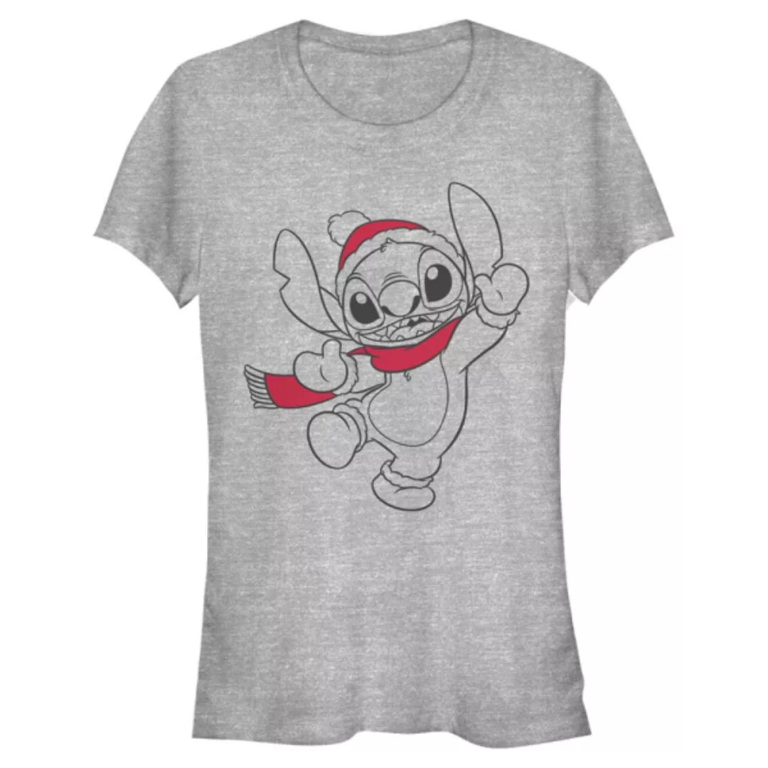 Disney Classics - Lilo & Stitch - Stitch Holiday - Weihnachten - Frauen T-S günstig online kaufen