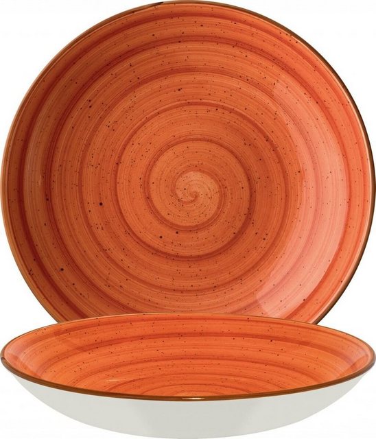 Bonna Pastateller 6x Bonna Aura Terracotta 25cm Bloom Suppenteller Salattel günstig online kaufen