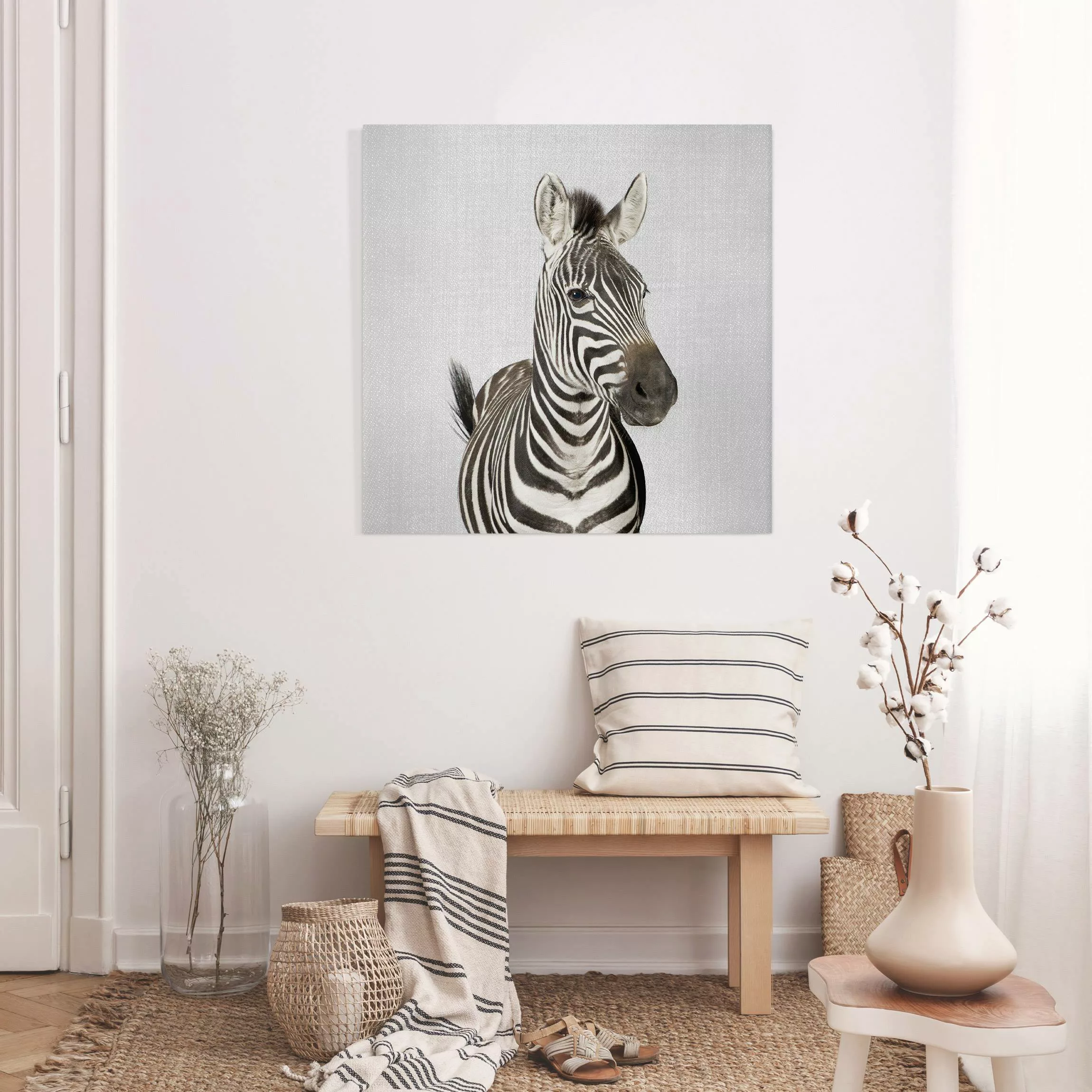 Leinwandbild Zebra Zilla günstig online kaufen