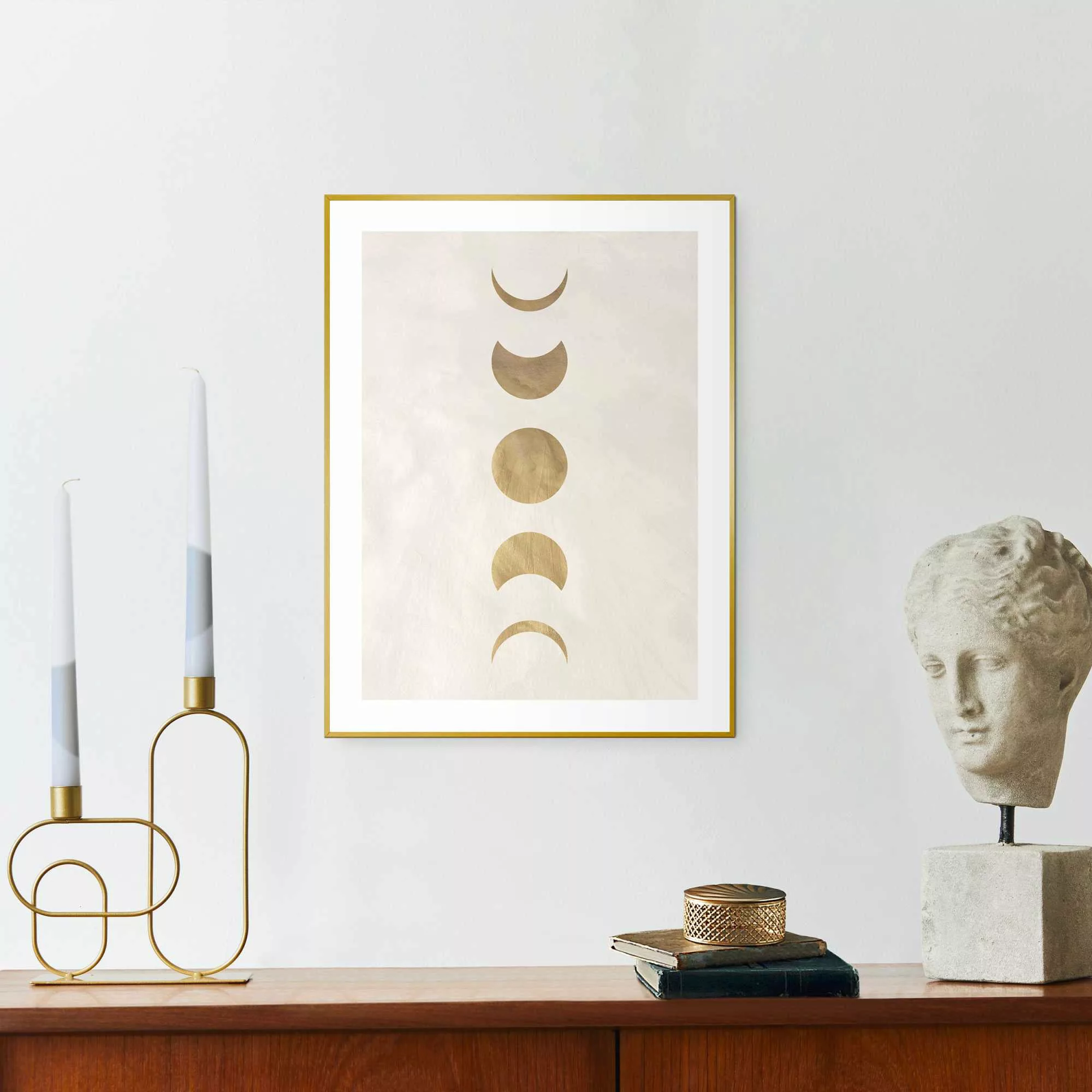 Reinders Poster "Moonphases" günstig online kaufen
