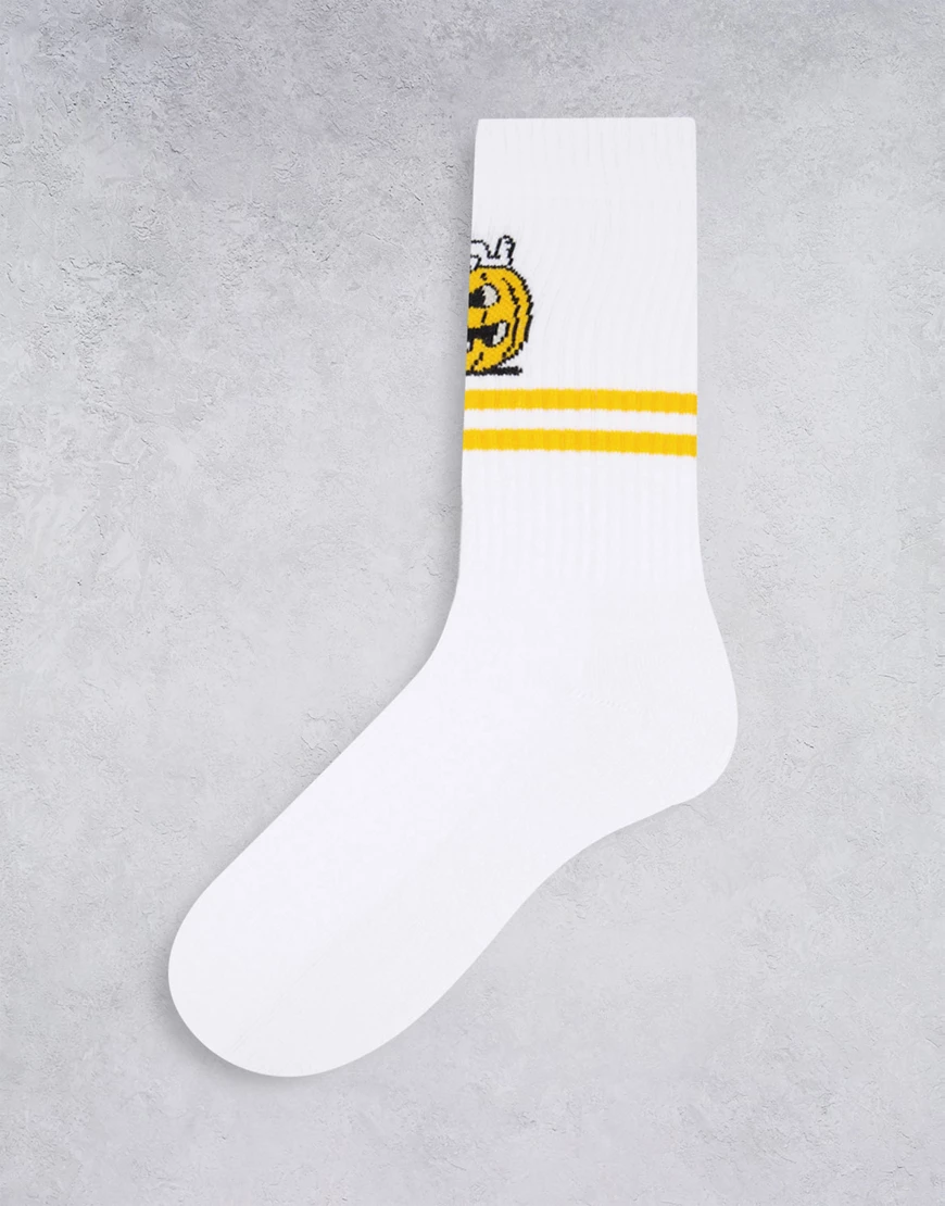 ASOS DESIGN – Halloween – Socken mit Snoopy -Motiv-Weiß günstig online kaufen