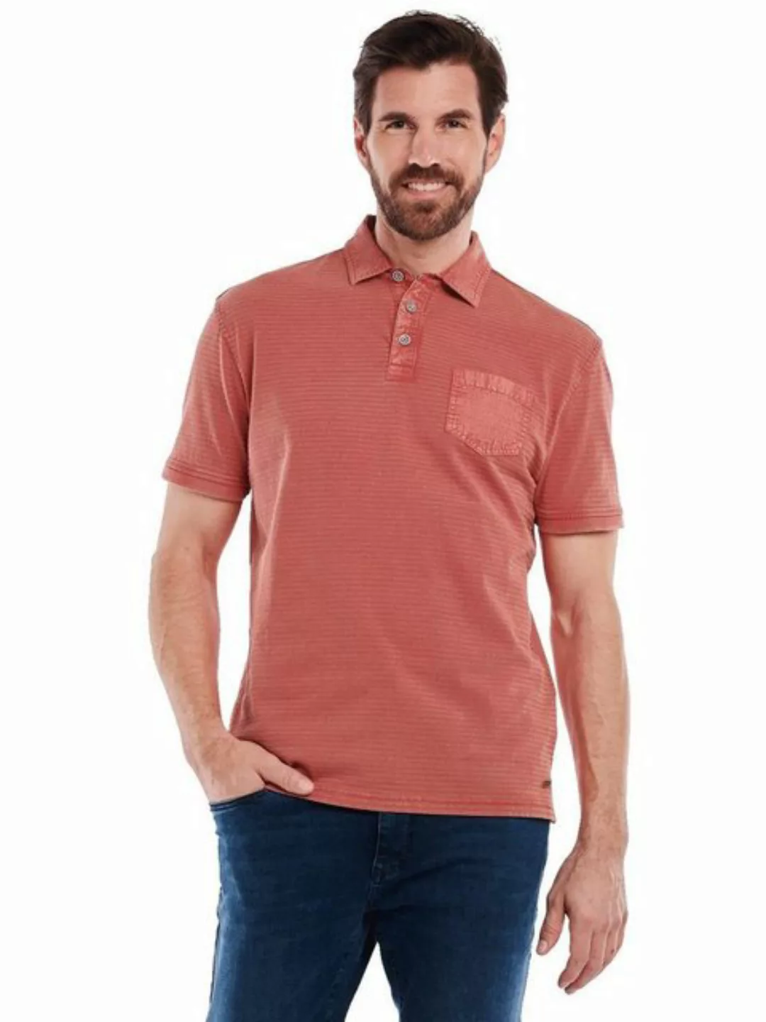 Engbers Poloshirt Polo-Shirt gestreift günstig online kaufen