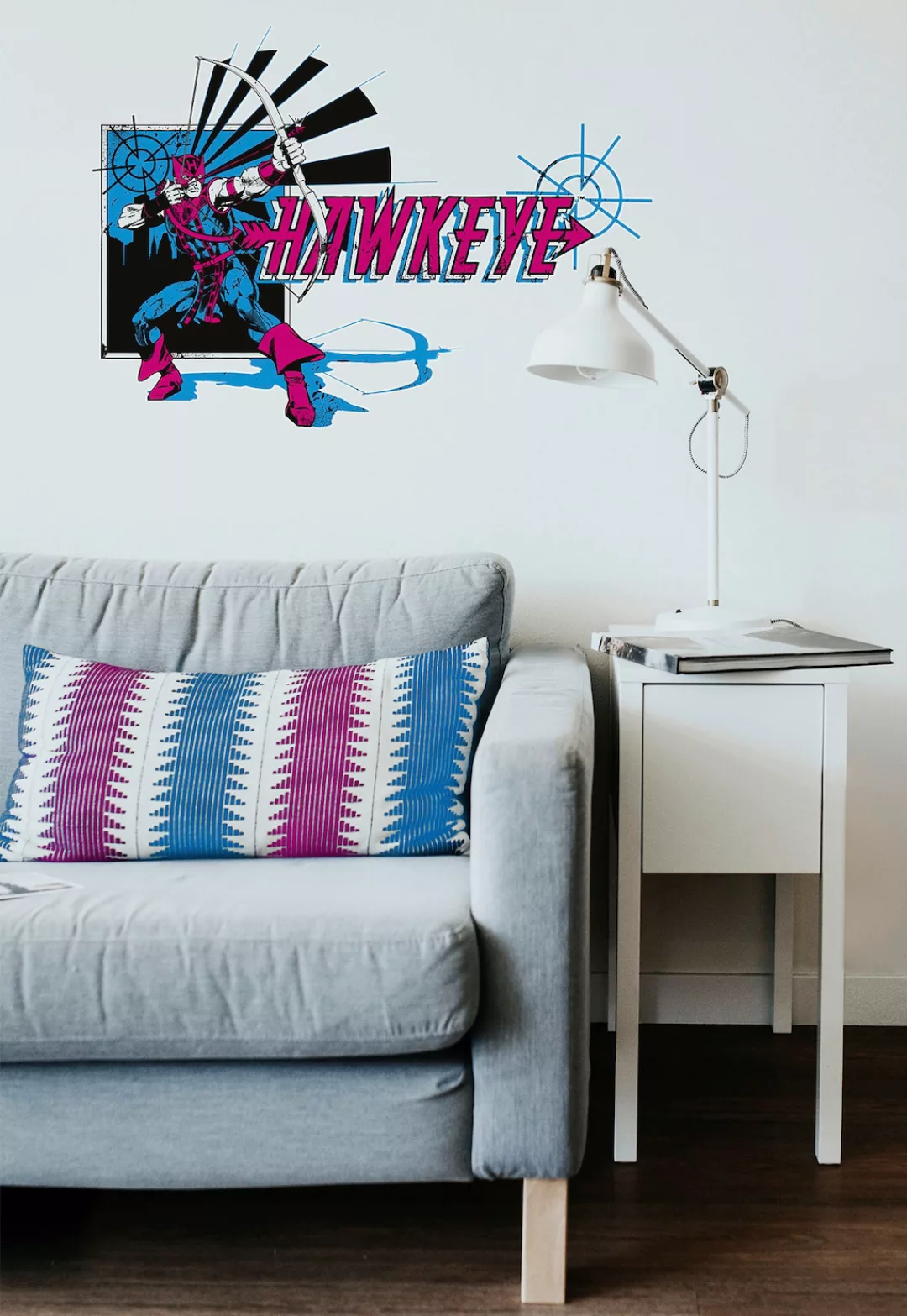 KOMAR Wandtattoo - Hawkeye Comic Classic  - Größe 50 x 70 cm mehrfarbig Gr. günstig online kaufen