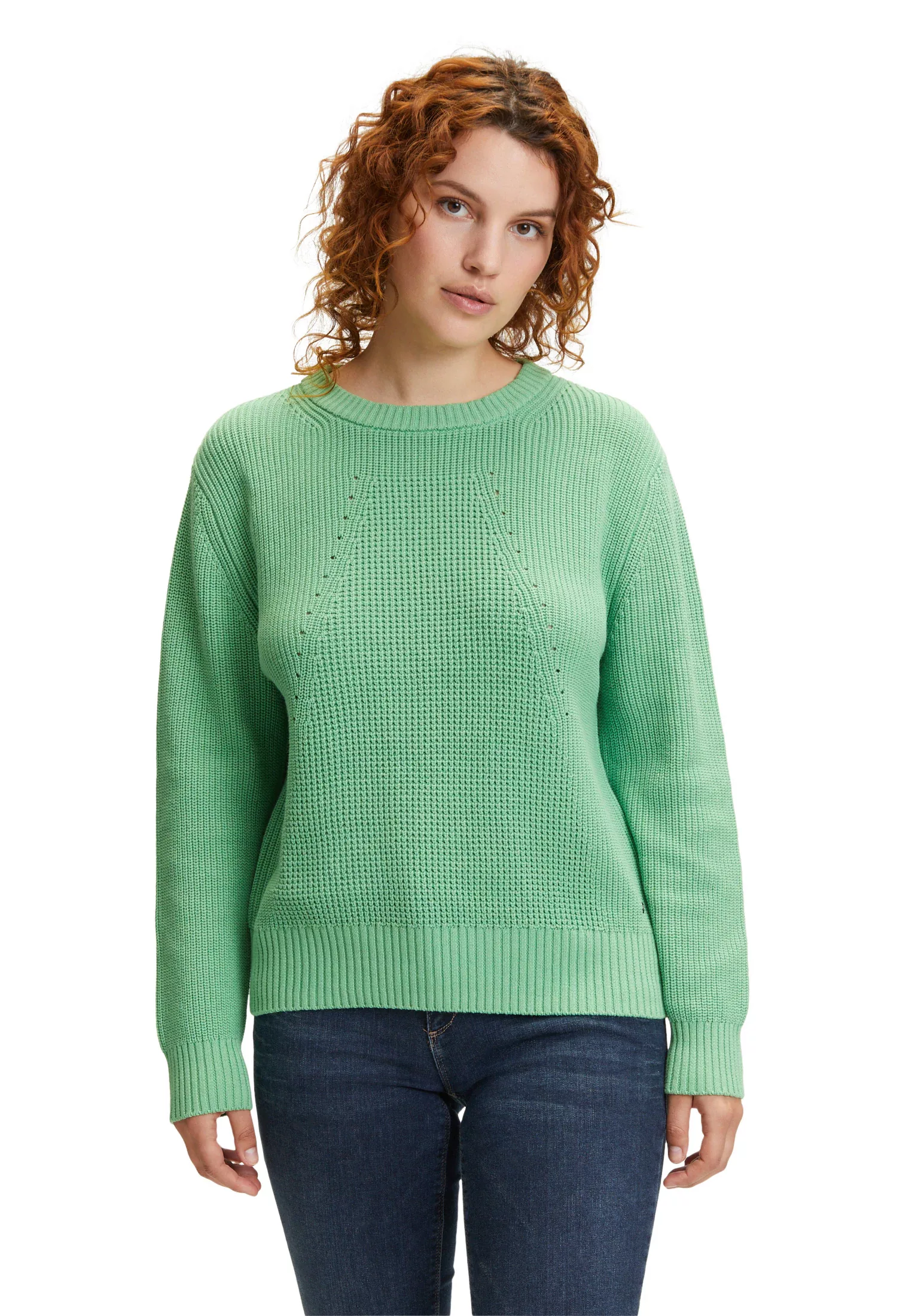 Betty&Co Strickpullover "Betty & Co Strickpullover mit Struktur", Struktur günstig online kaufen