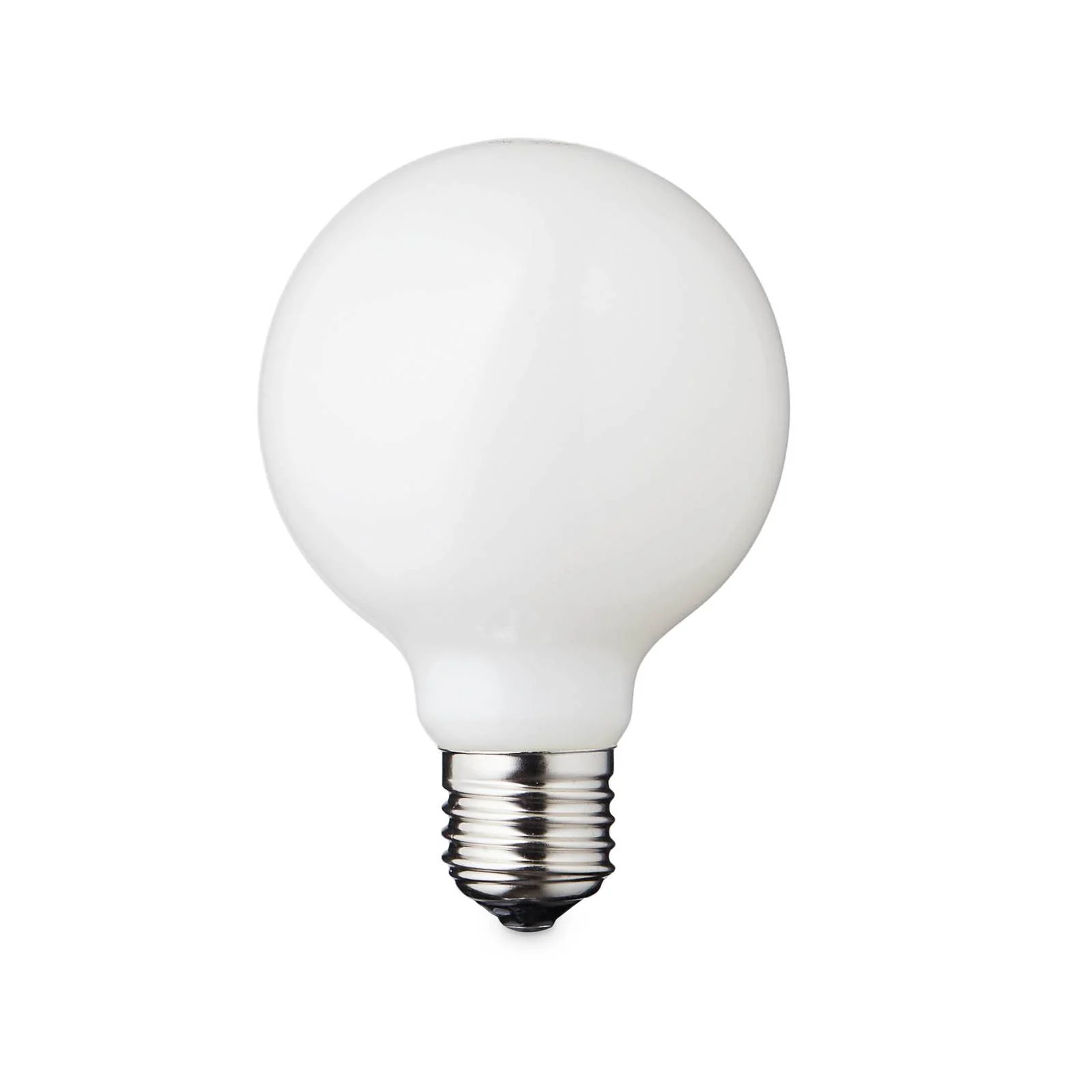LED-Leuchtmittel Globe, E27, Ø 8 cm, matt, 5 W, 2.200 K günstig online kaufen