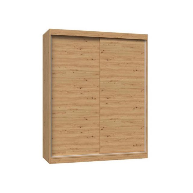 Beautysofa Schiebetürenschrank Royal (120 / 160 cm Kleiderschrank) modernes günstig online kaufen