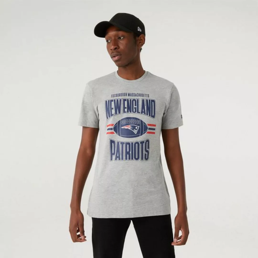 New Era Nfl Football New England Patriots Kurzärmeliges T-shirt L Grey Med günstig online kaufen