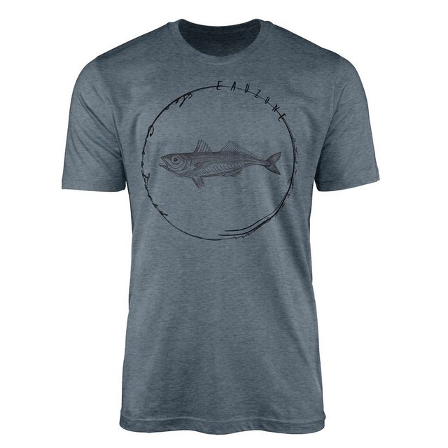 Sinus Art T-Shirt T-Shirt Tiefsee Fische - Serie: Sea Creatures, feine Stru günstig online kaufen