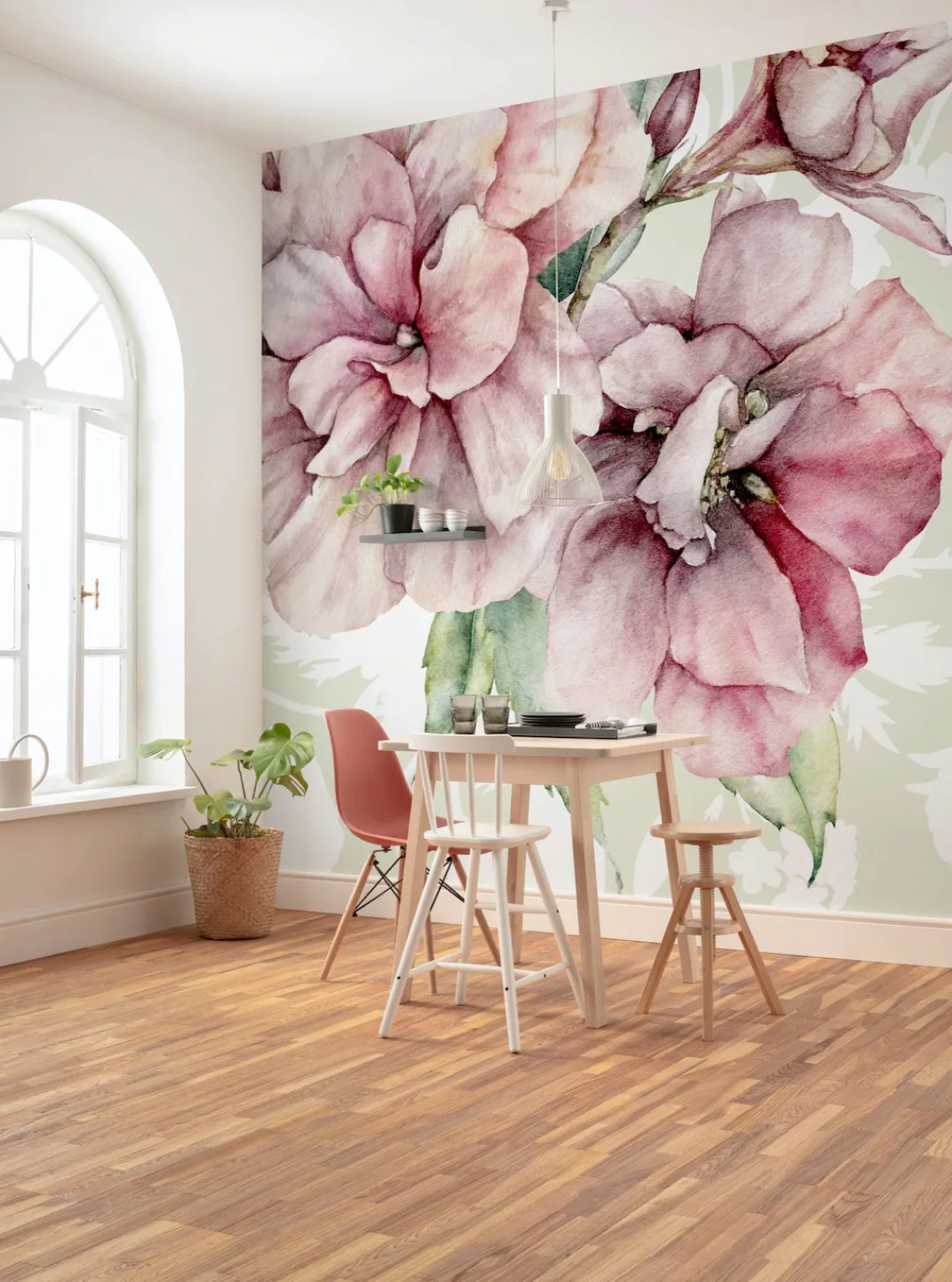 KOMAR Vlies Fototapete - La Flor - Größe 300 x 280 cm mehrfarbig günstig online kaufen
