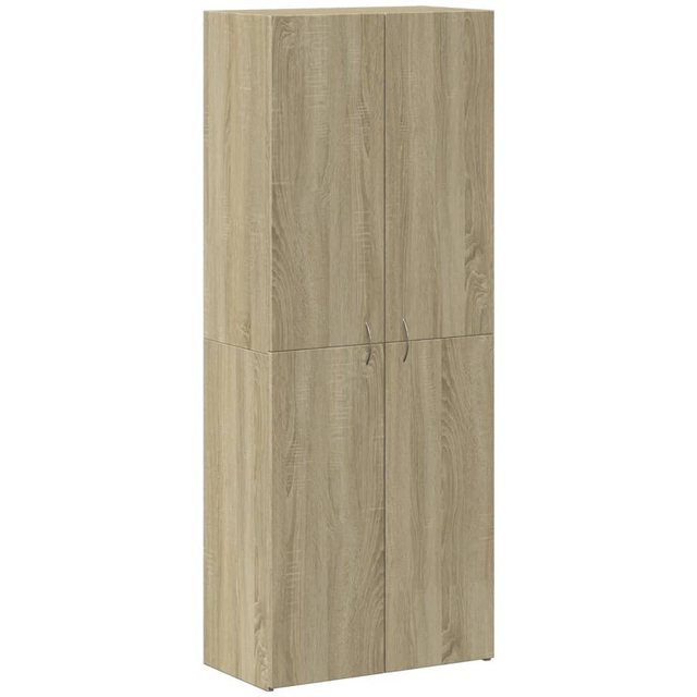 vidaXL Aktenschrank Aktenschrank Büroschrank Sonoma Eiche 60x32x153 cm Span günstig online kaufen