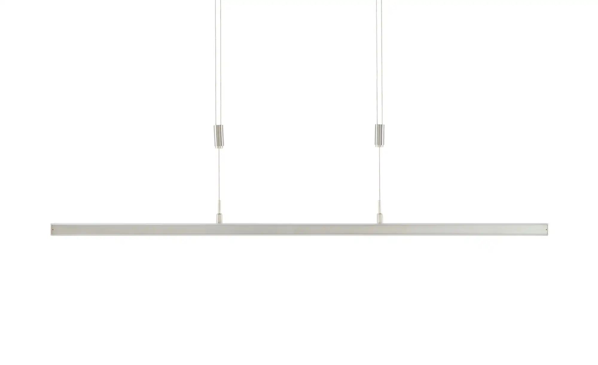 Fischer-Honsel LED-Pendelleuchte  Nickel-matt mit Dimmer   ¦ silber ¦ Maße günstig online kaufen