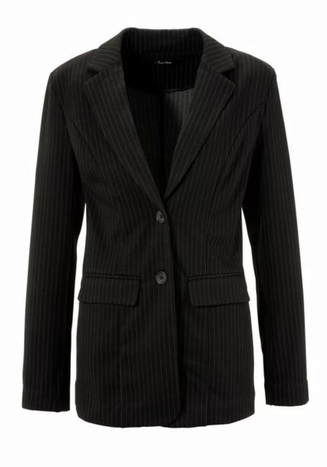 Aniston CASUAL Jackenblazer, im edlem Nadelstreifen-Dessin günstig online kaufen