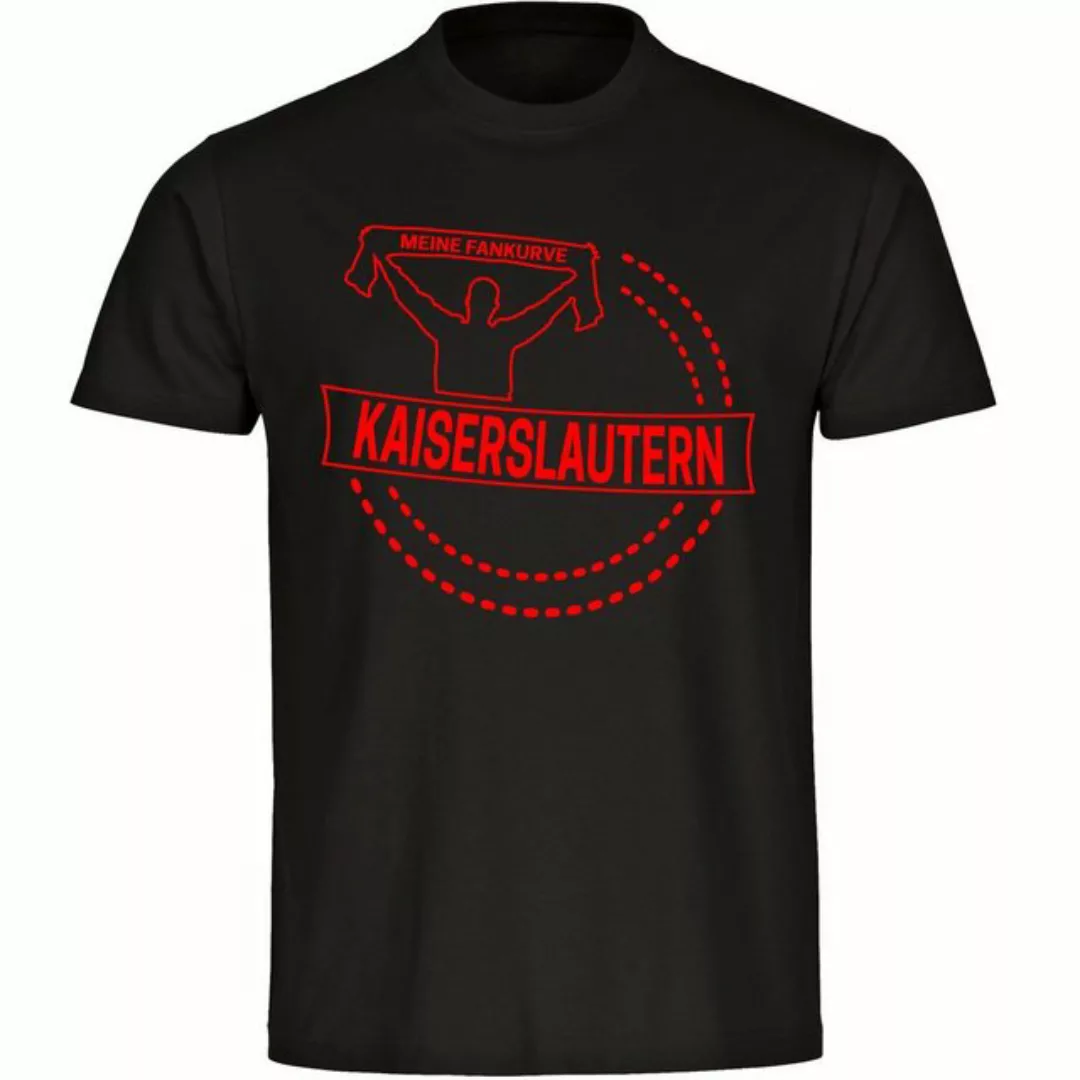 multifanshop T-Shirt Herren Kaiserslautern - Meine Fankurve - Männer günstig online kaufen