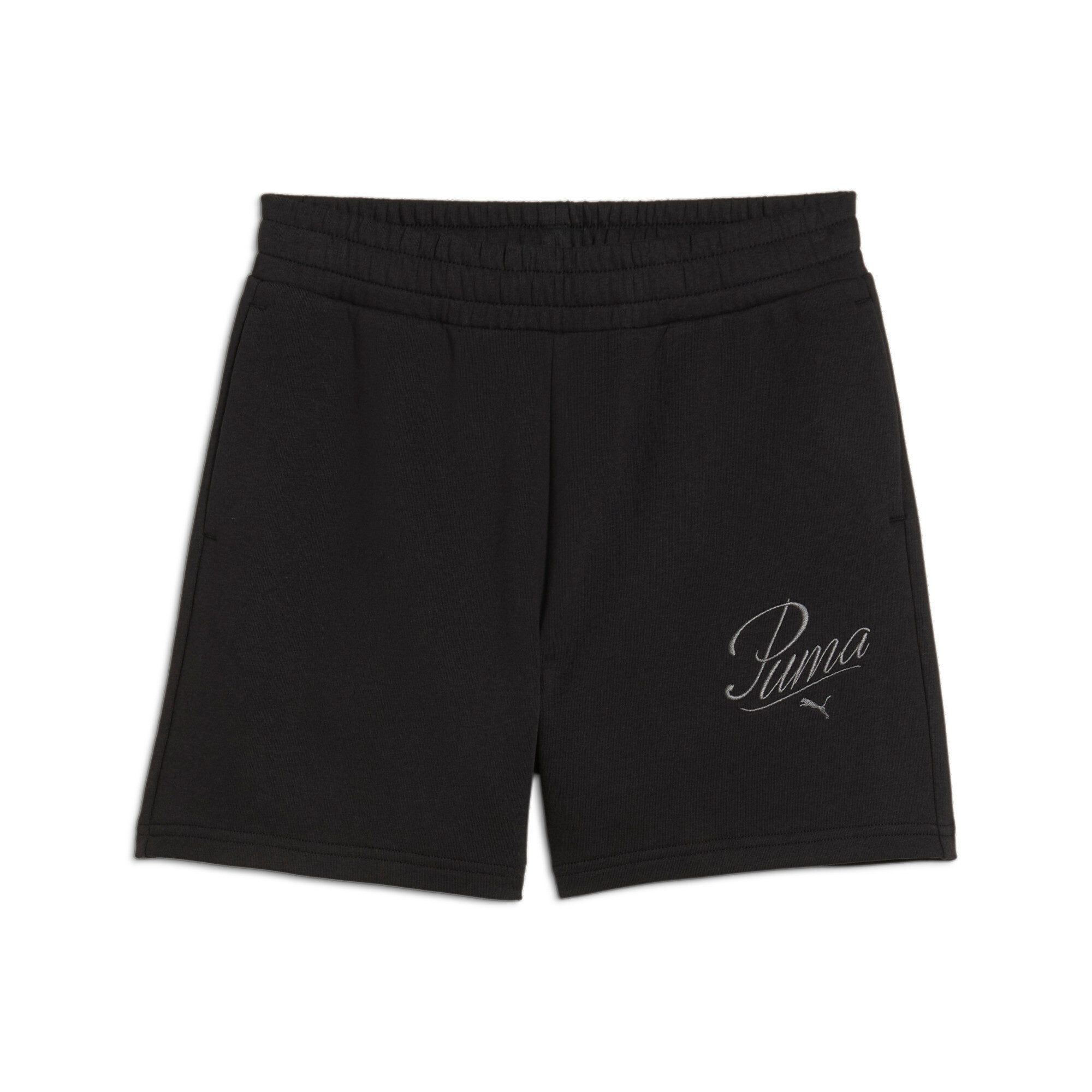 PUMA Trainingsshorts ESS SCRIPT HIGH-WAIST SHORTS günstig online kaufen