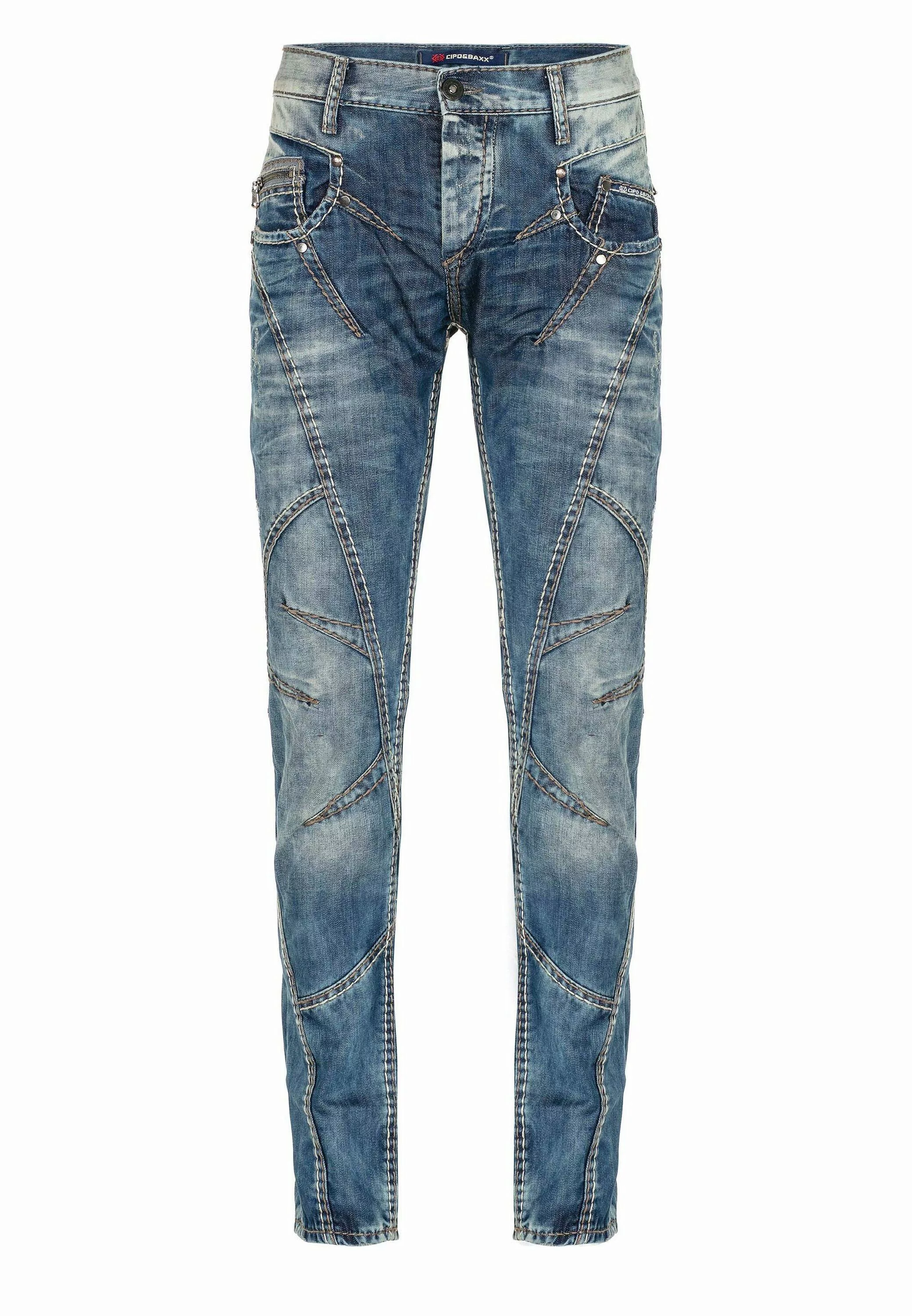 Cipo & Baxx Straight-Jeans "Jeans" günstig online kaufen