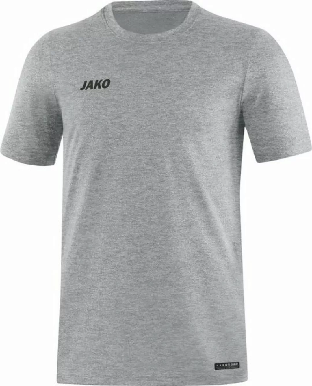 Jako Kurzarmshirt T-Shirt Premium Basics ANTHRAZIT MELIERT günstig online kaufen