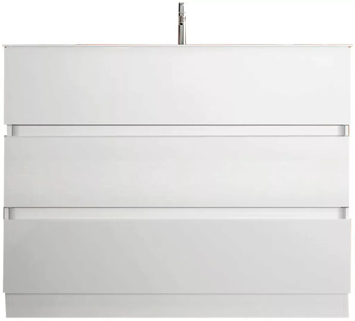welltime Waschtisch "Start, Breite 80 cm, 2 bzw. 3 Schubkästen", Badmöbel, günstig online kaufen