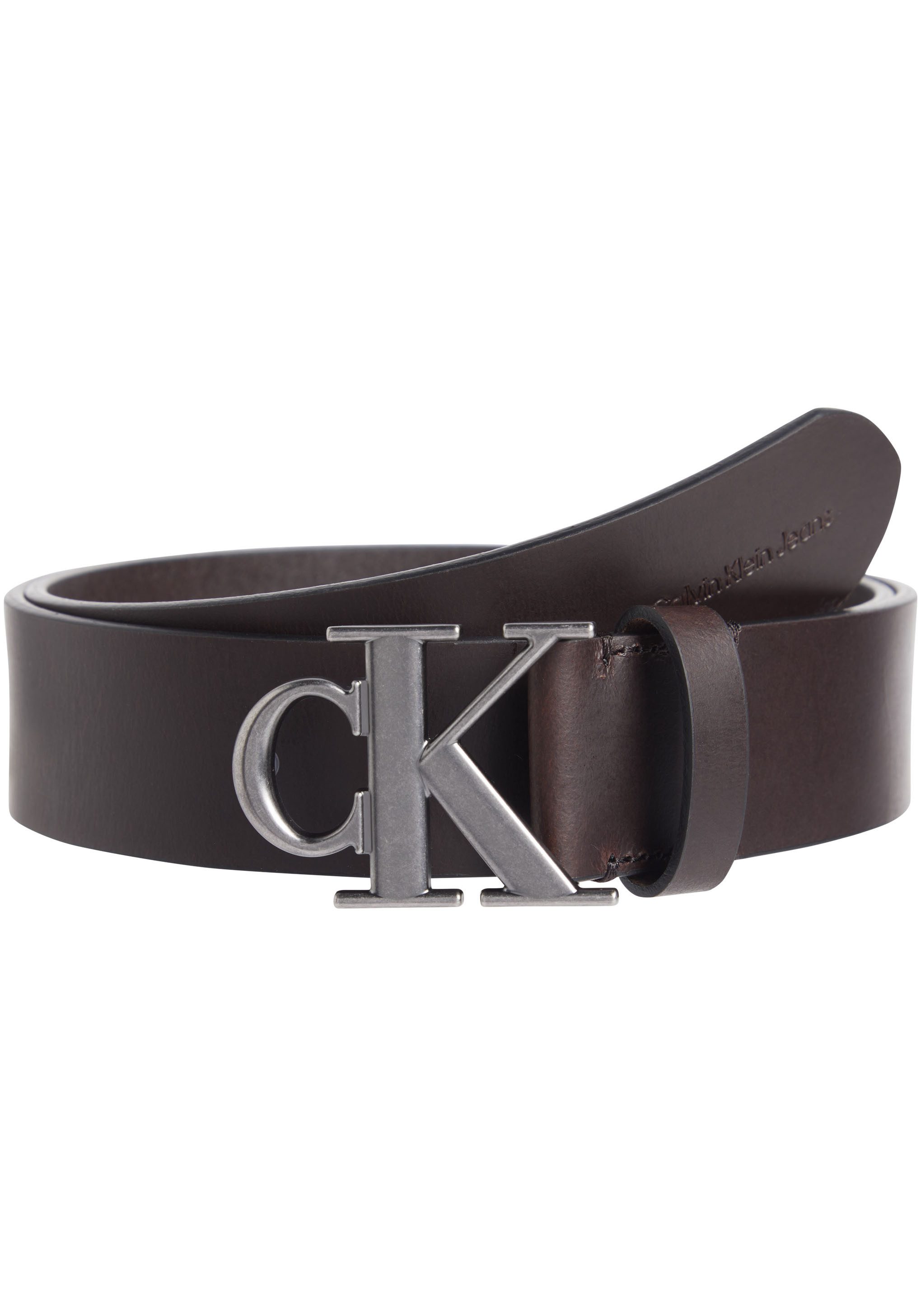Calvin Klein Jeans Ledergürtel ROUND MONO günstig online kaufen