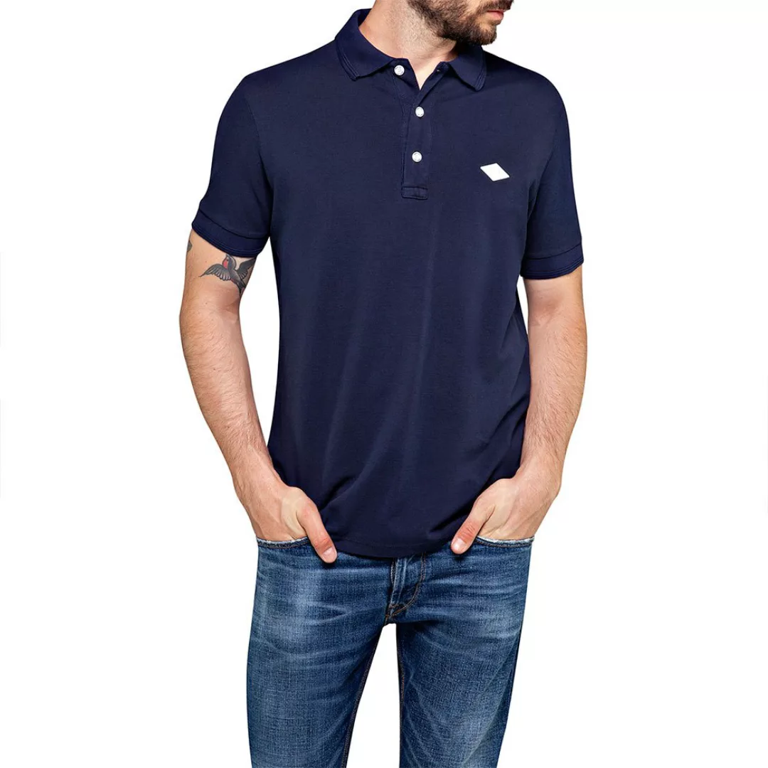 Replay Kurzarm Polo Shirt XS Blue günstig online kaufen